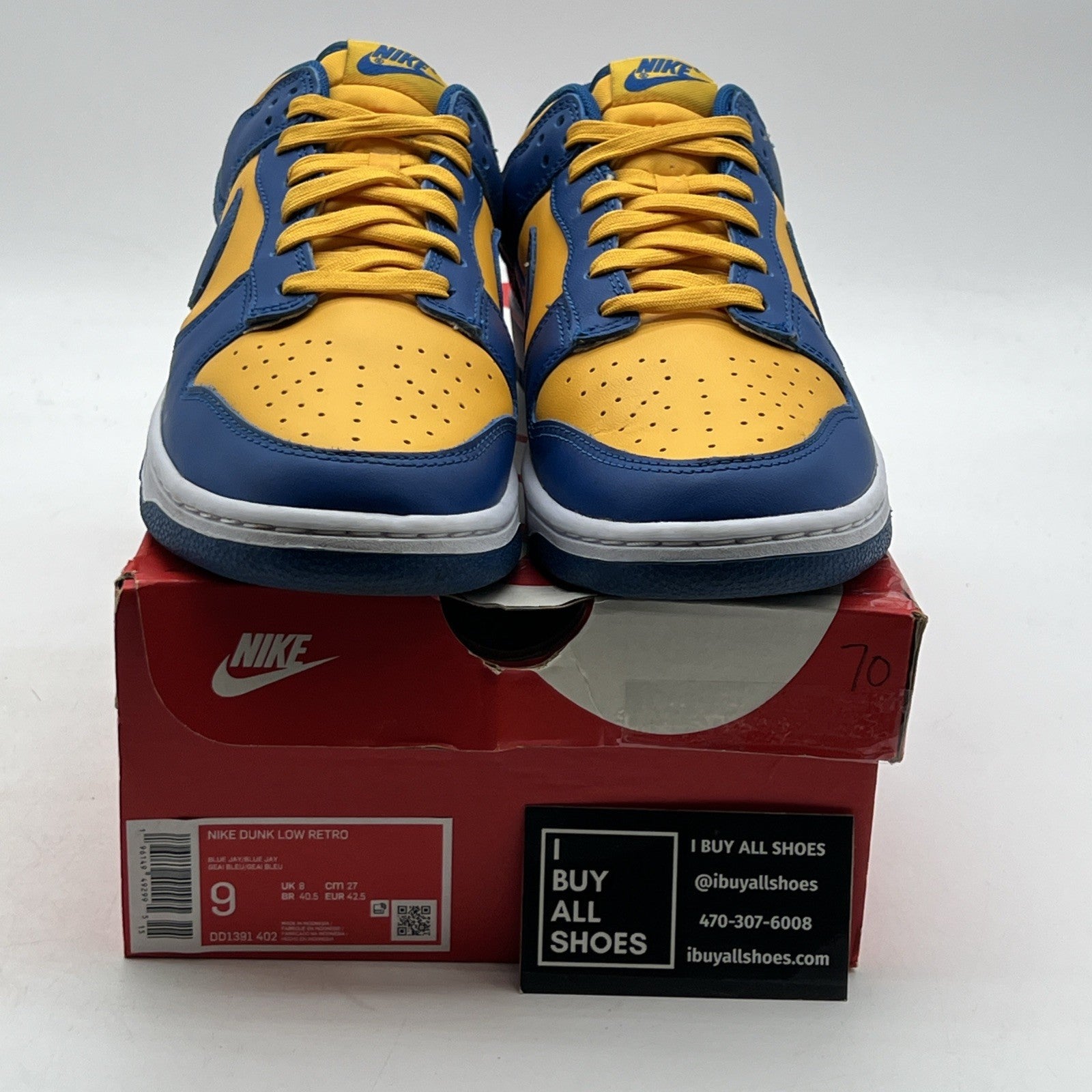 Size 9 - Nike Dunk Low UCLA (DD1391-402)