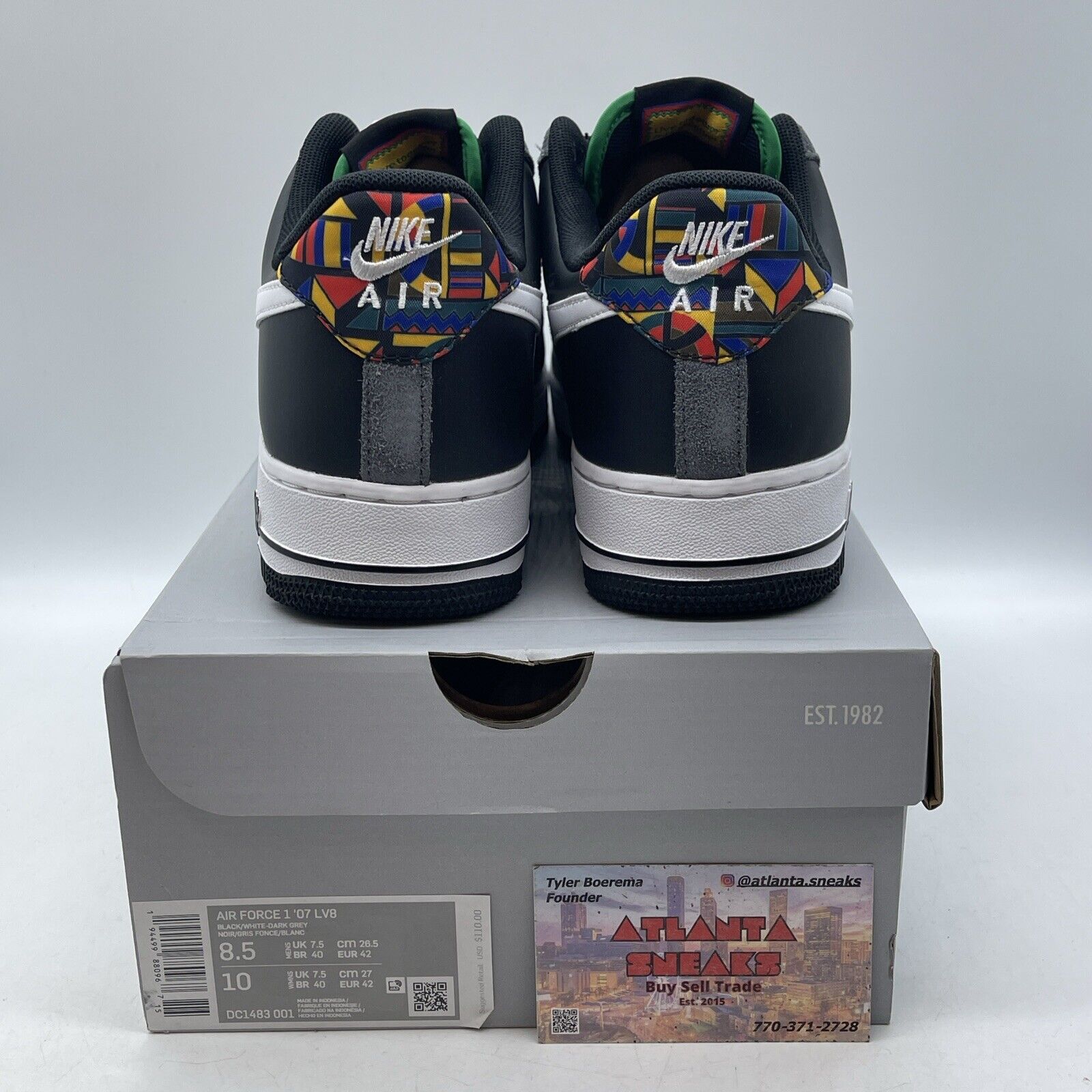 Size 8.5 - Nike Air Force 1 '07 LV8 Live Together, Play Together (DC1483-001)