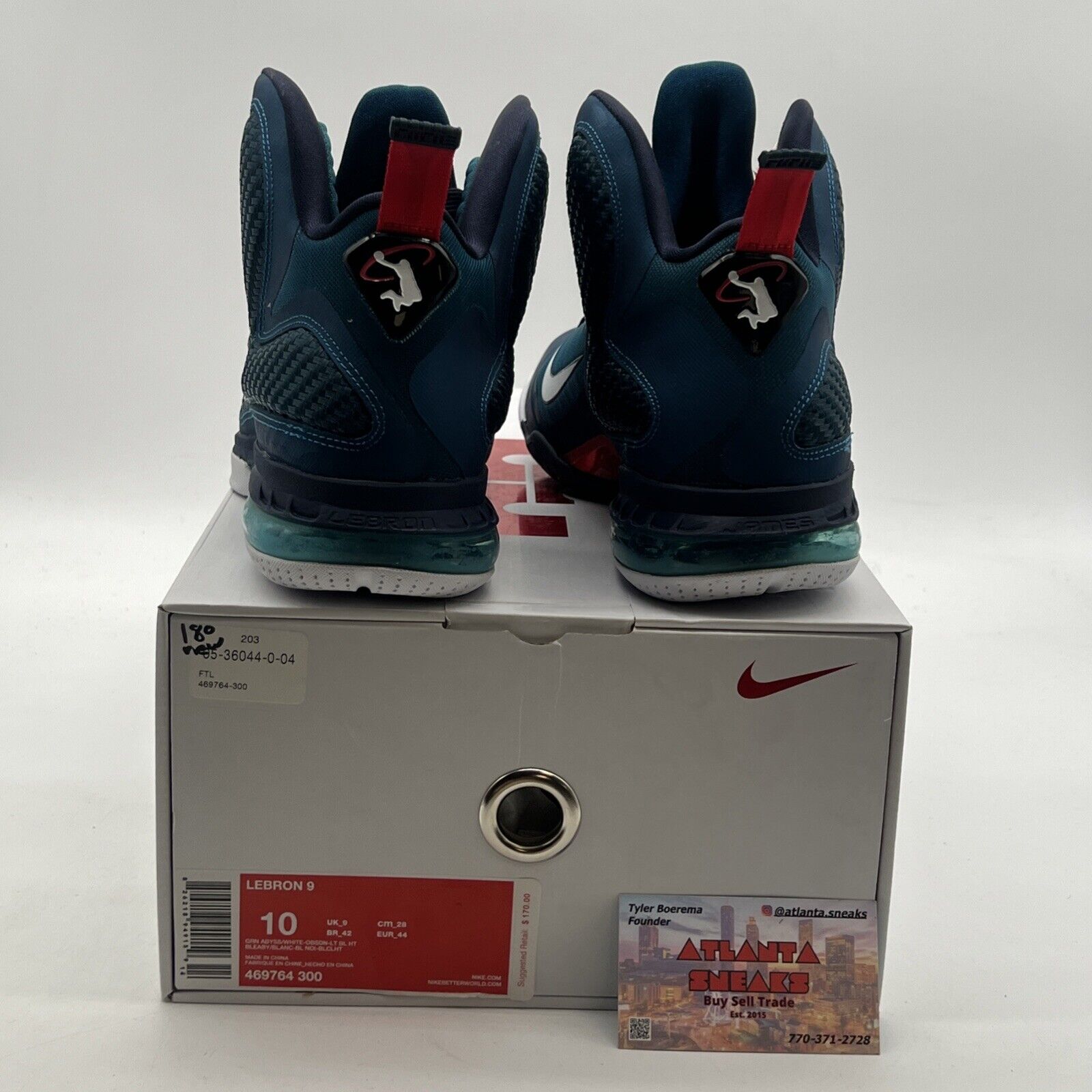 Size 10 - Nike LeBron 9 Swingman (469764-300)