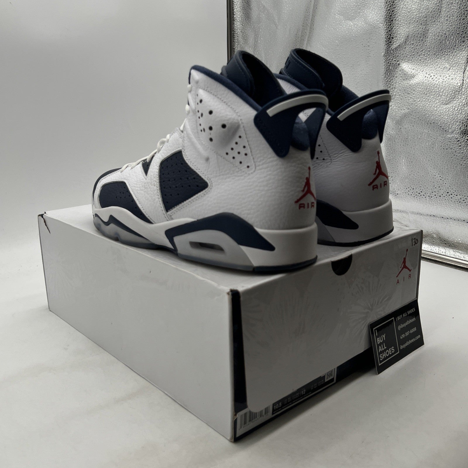 Size 10.5 - Air Jordan 6 Retro 2024 Olympic (CT8529-164)