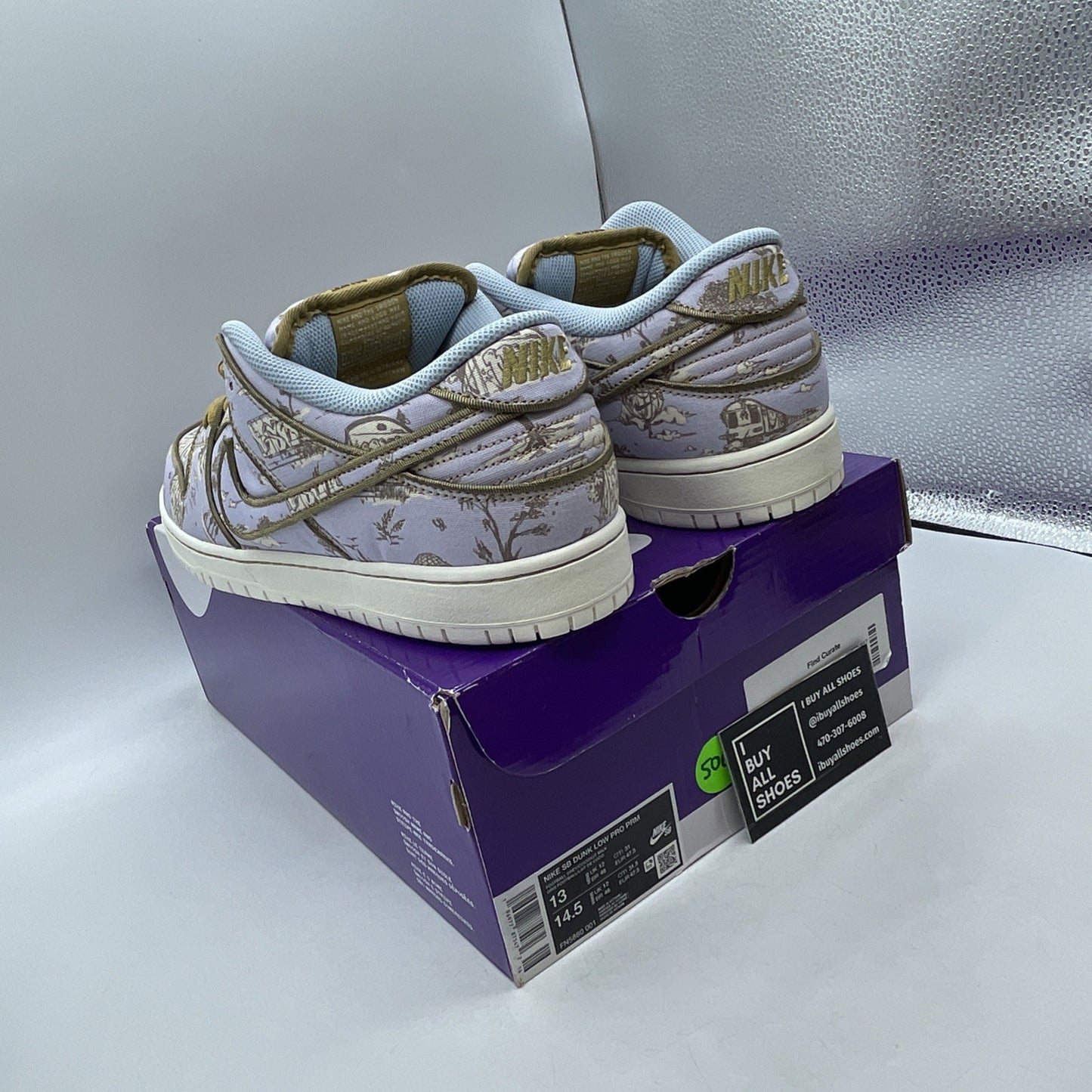 Size 13 - Nike Dunk Premium SB Low City of Style Pack (FN5880-001)
