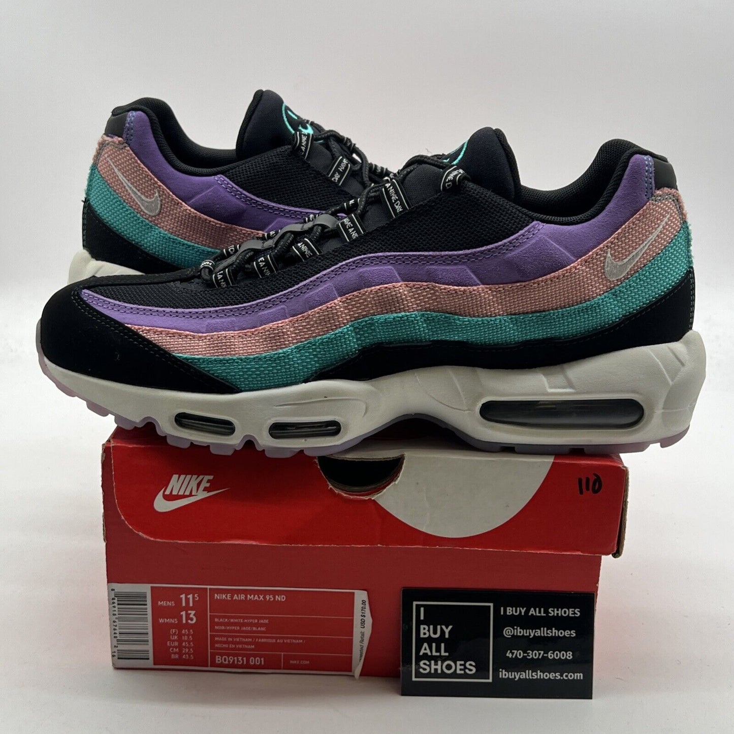 Size 11.5 - Nike Air Max 95 Have A Nike Day (BQ9131-001)