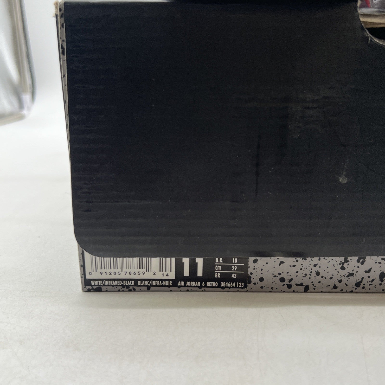 Size 11 - Air Jordan 6 Retro 2014 White Infrared (384664-123)