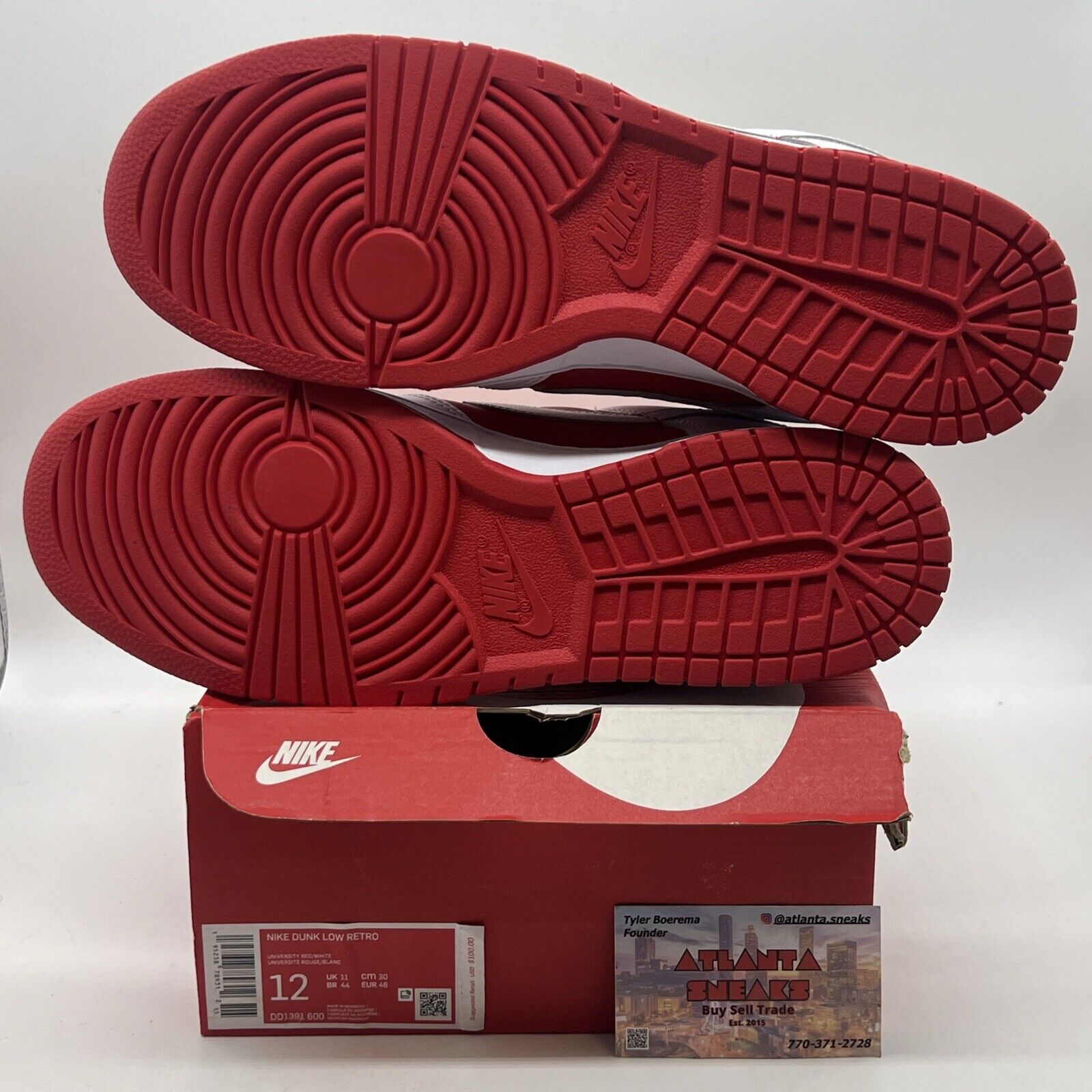 Size 12 - Nike Dunk Low Championship Red 2021 Brand New Og All