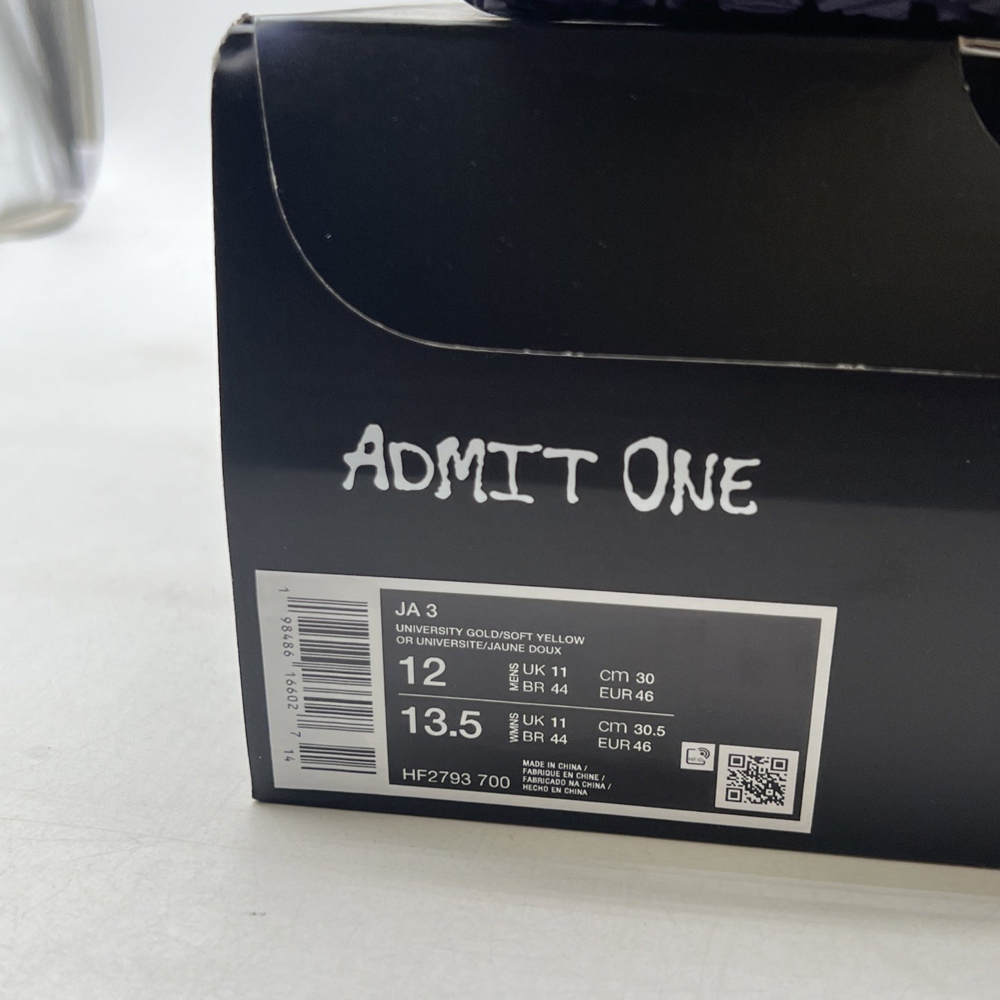 Size 12 - Nike Ja 3 Channel 12 - (HF2793-700)