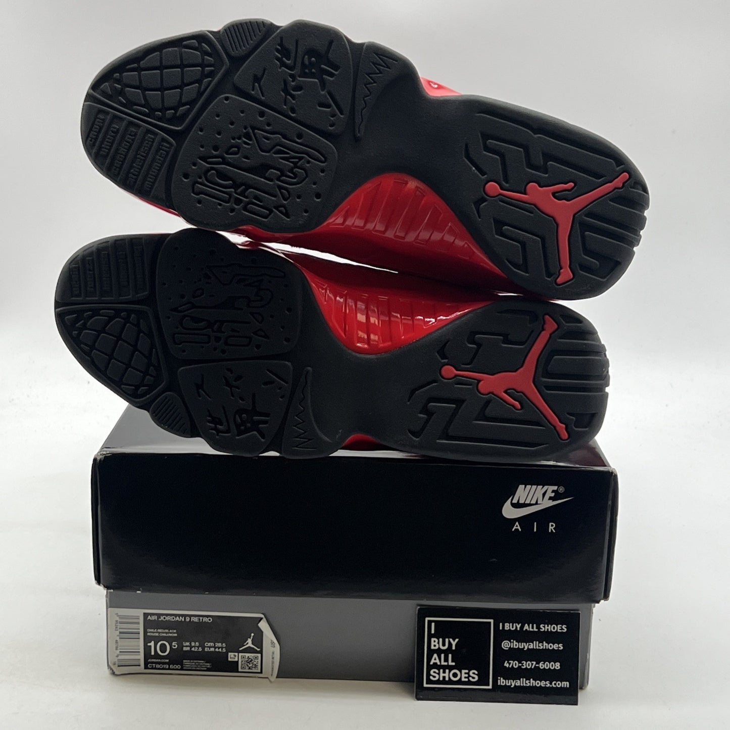 Size 10.5 - Air Jordan 9 Chile Red (CT8019-600)