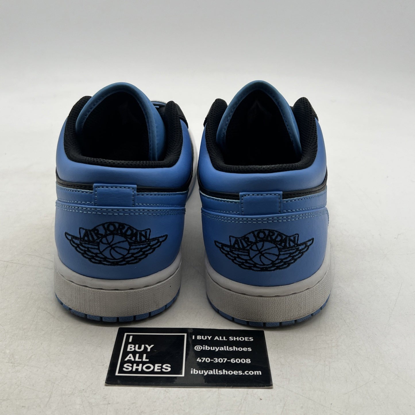Size 11.5 - Air Jordan 1 Low University Blue (553558-041)