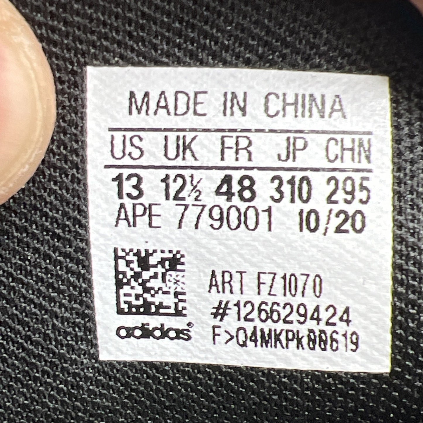 Size 13 - adidas Harden Vol. 5 Futurenatural Black (FZ1070)