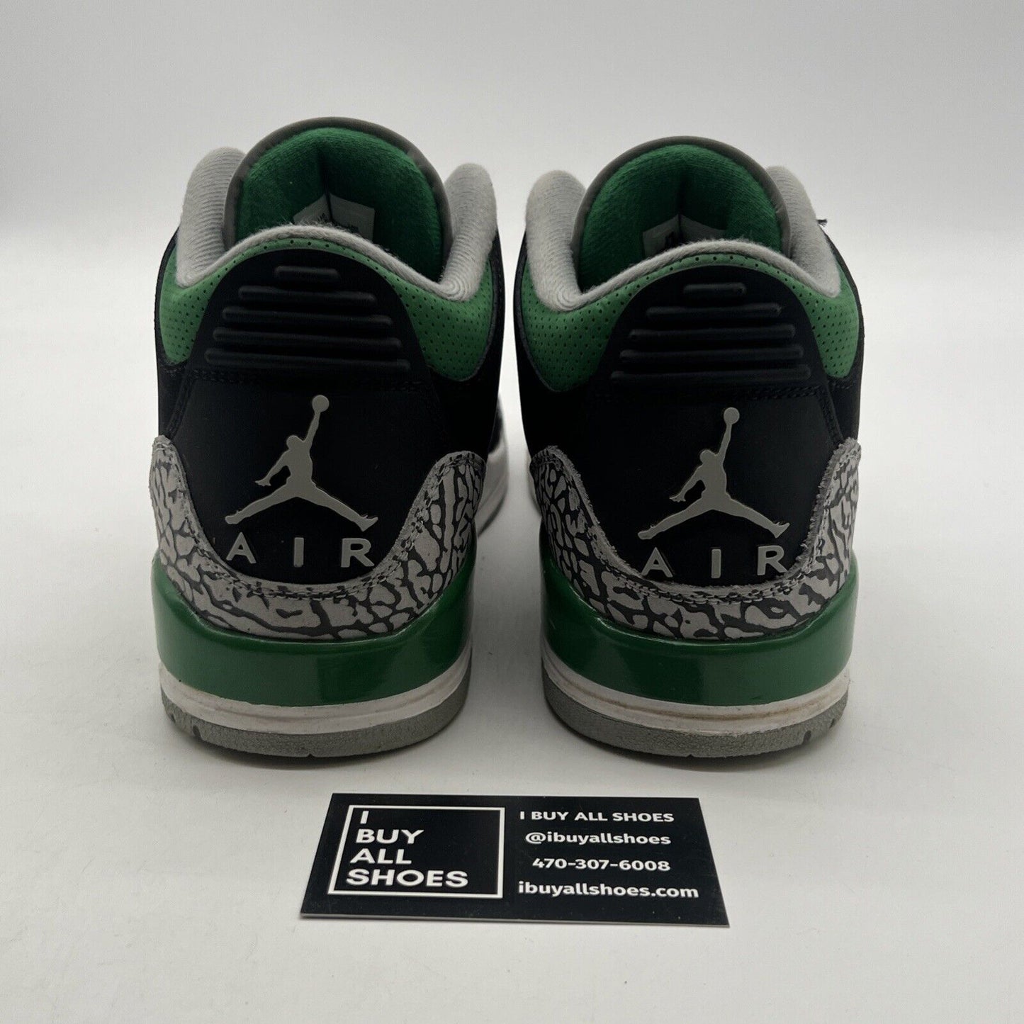Size 9.5 - Air Jordan 3 Retro Mid Pine Green (CT8532-030)