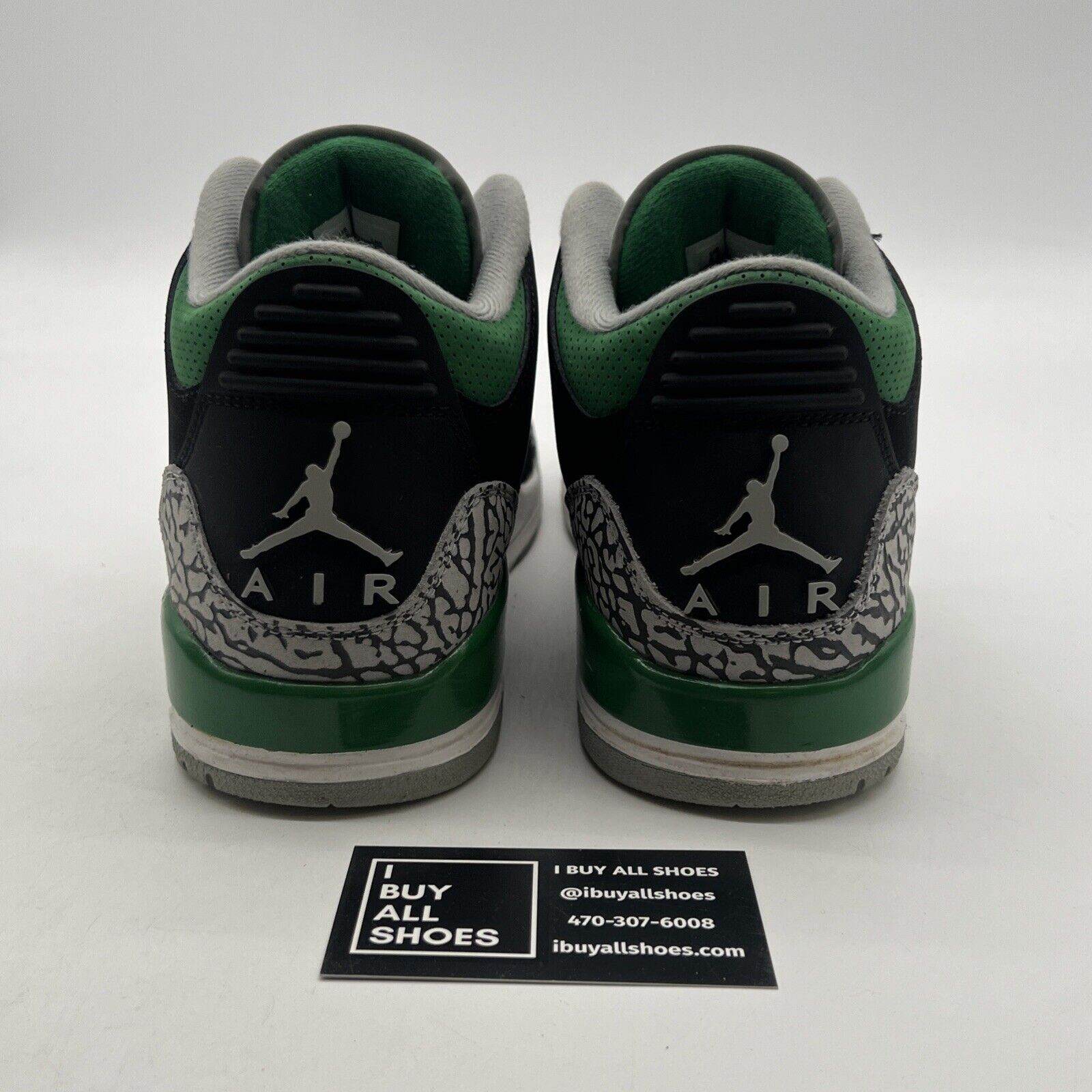 Size 9.5 - Air Jordan 3 Retro Mid Pine Green (CT8532-030)