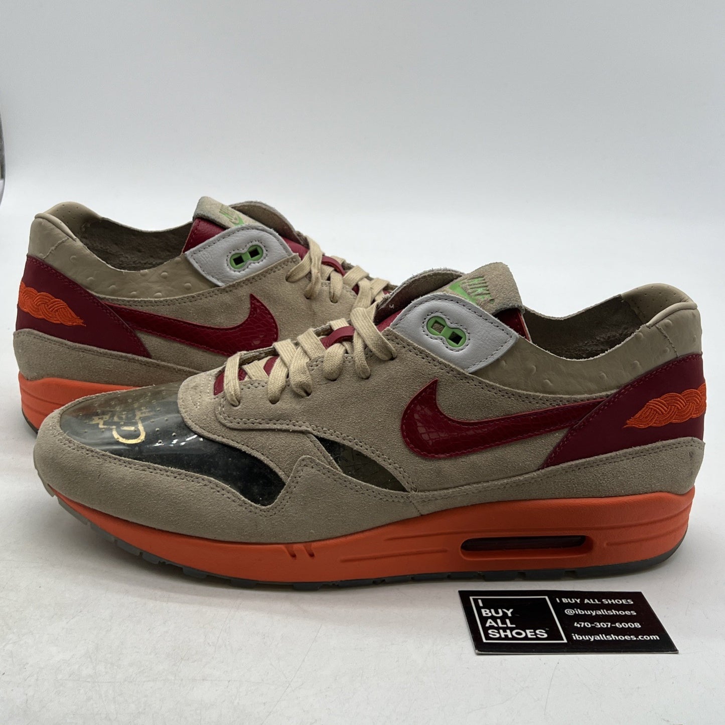 Size 15 - Nike CLOT x Air Max 1 2021 Kiss of Death (DD1870-100)