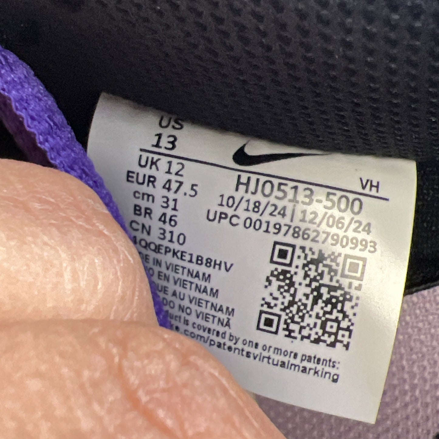 Size 13 - Nike Hayley Wilson x Dunk SB Low Court Purple (HJ0513-500)