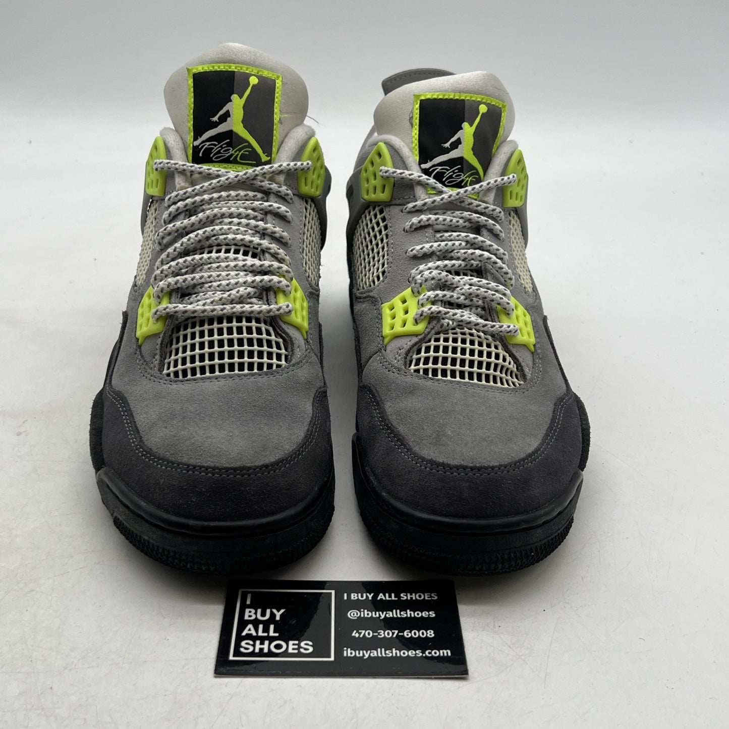 Size 9.5 - Air Jordan 4 Retro SE Mid Neon 95 (CT5342-007)
