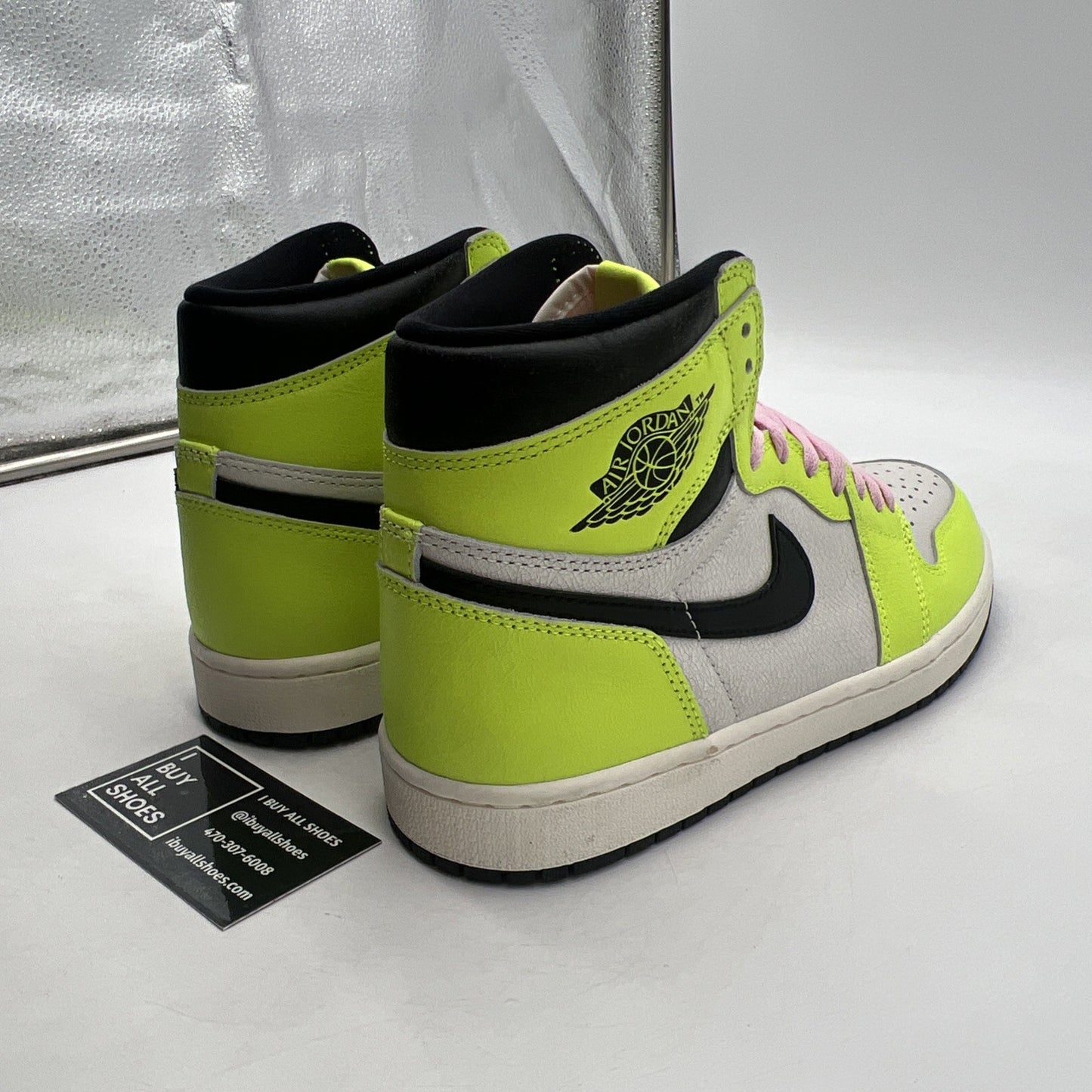 Size 9- Air Jordan 1 Retro High OG Visionaire (555088-702)