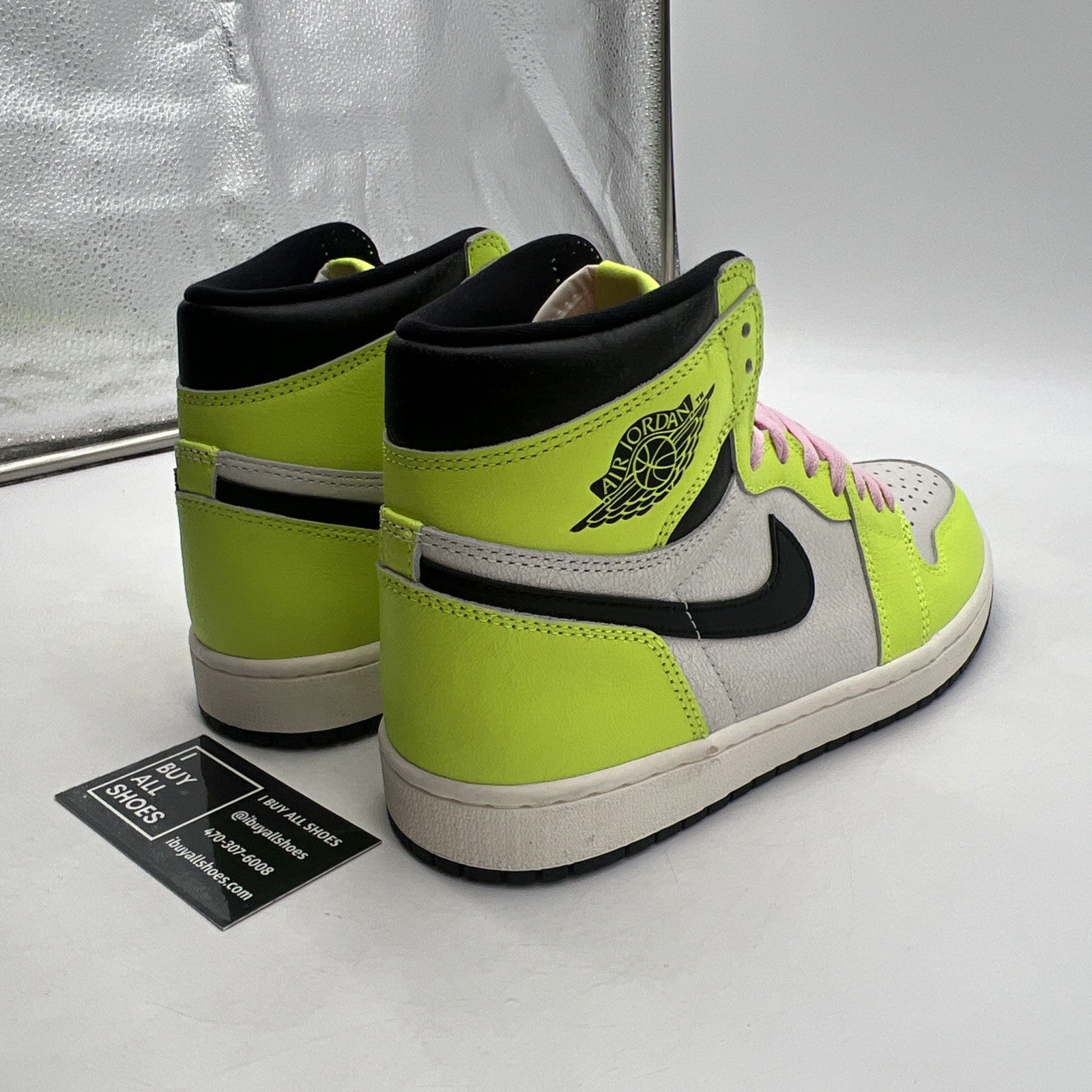 Size 9- Air Jordan 1 Retro High OG Visionaire (555088-702)