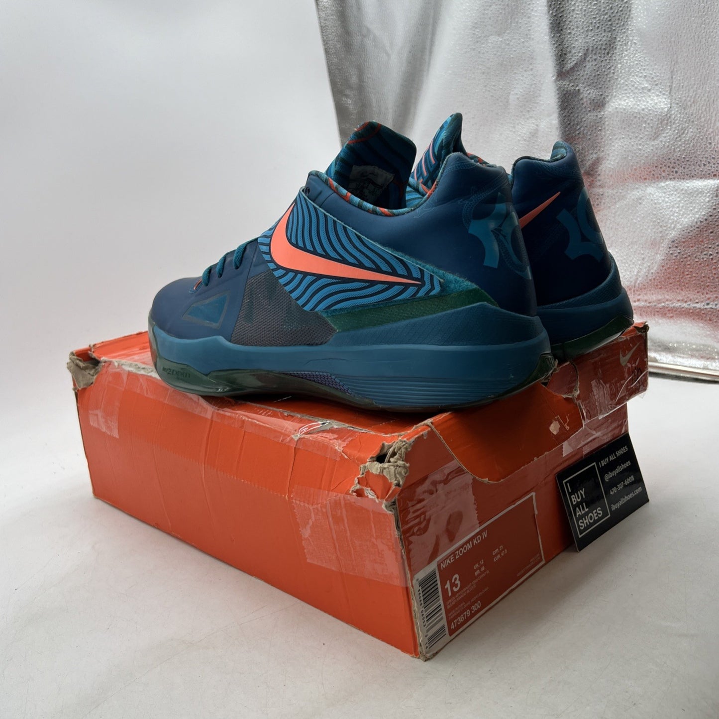 Size 13 - Nike Zoom KD 4 Year of The Dragon (473679-300)