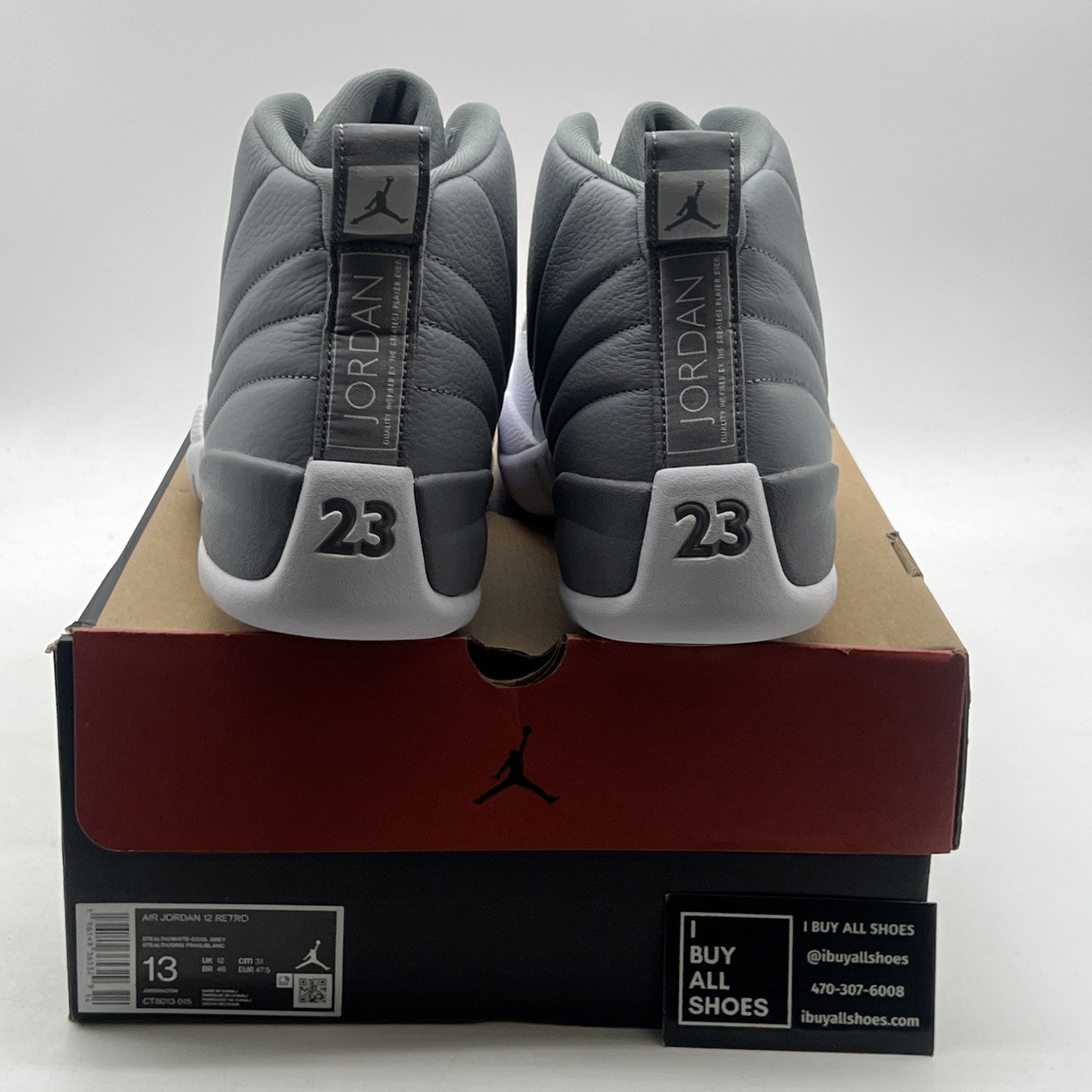 Size 13 - Air Jordan 12 Stealth 2022 (CT8013-015)