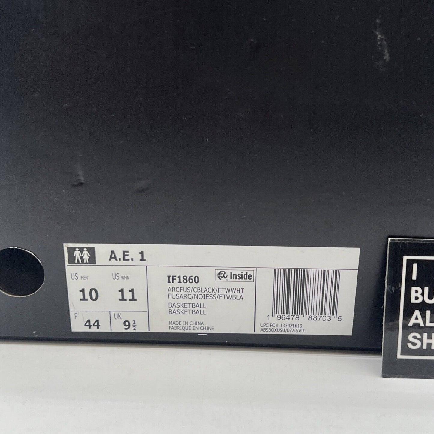 Size 10 - adidas AE 1 New Wave - (IF1860)