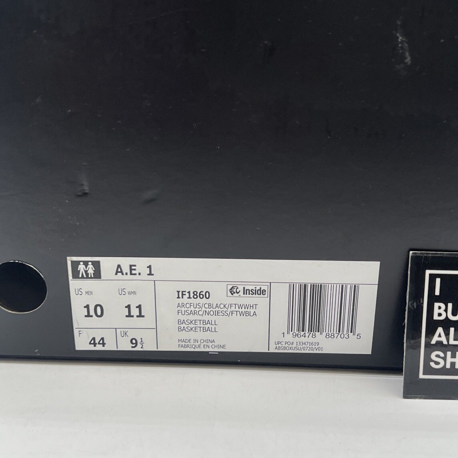 Size 10 - adidas AE 1 New Wave - (IF1860)