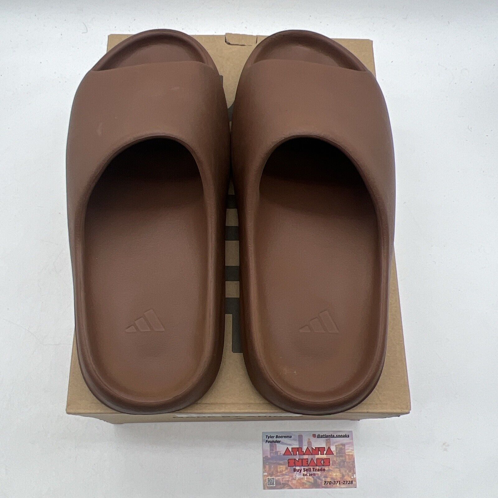 Size 12 - adidas Yeezy Slide Brown (FZ5896)