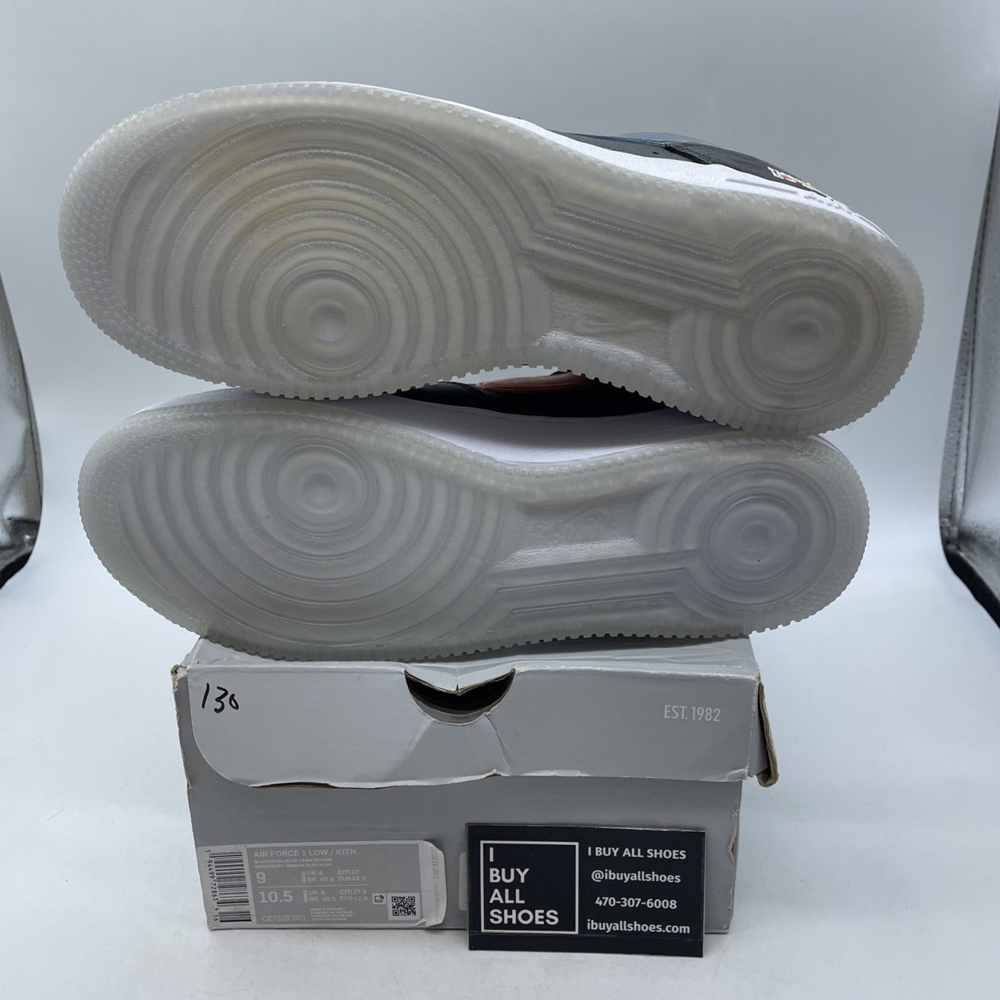 Size 9 - Kith x Nike Air Force 1 Low NYC Away (CZ7928-001)