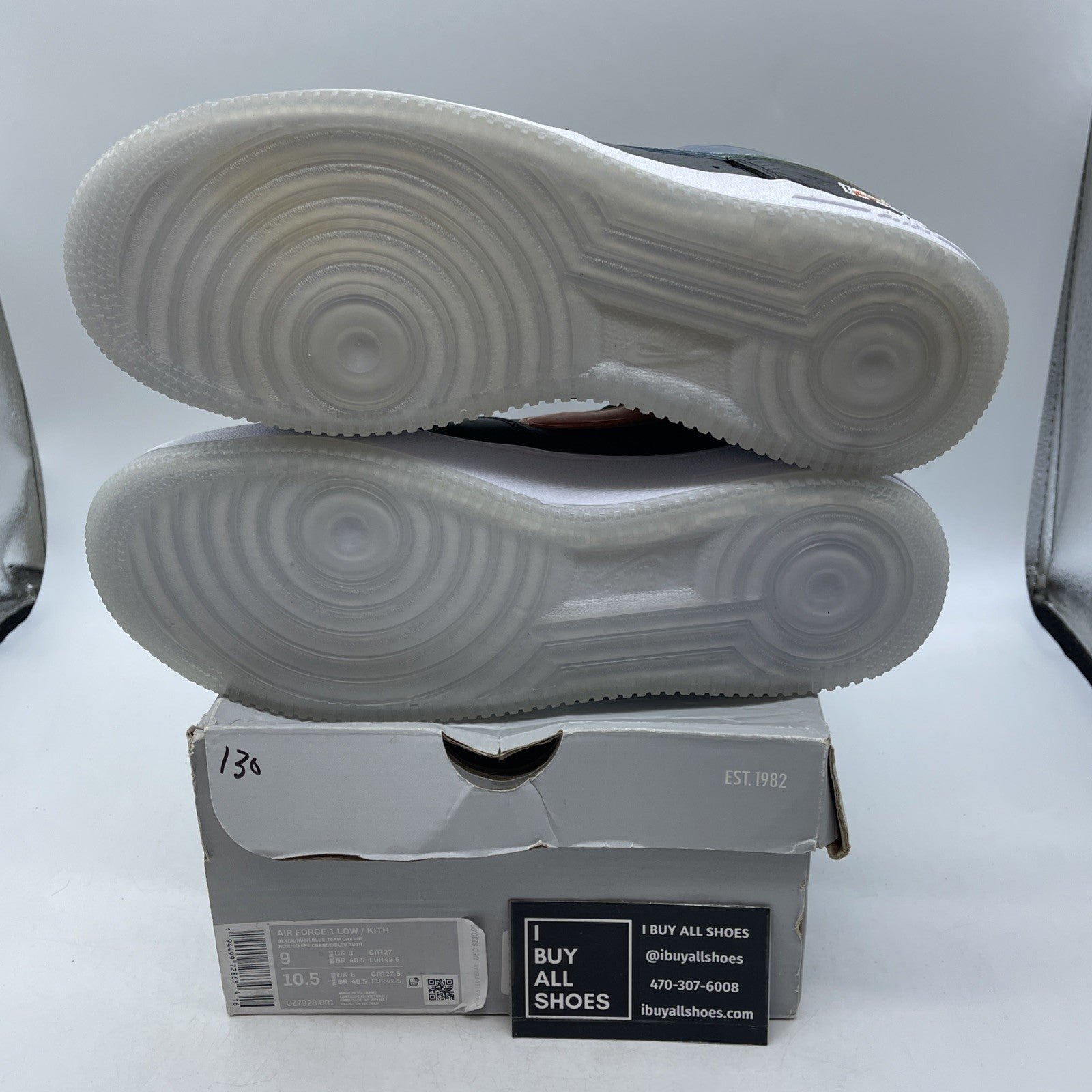 Size 9 - Kith x Nike Air Force 1 Low NYC Away (CZ7928-001)