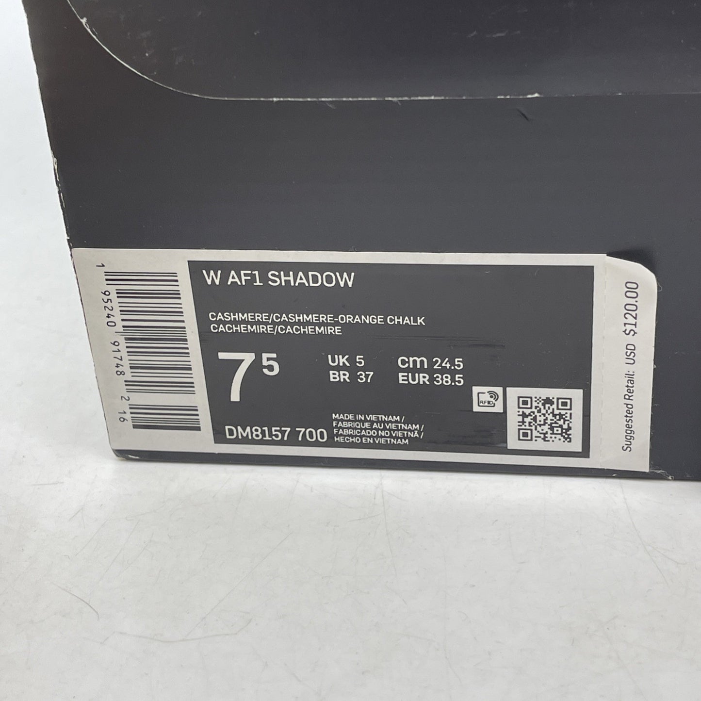 Size 7.5W - Nike Air Force 1 Shadow Sisterhood (DM8157-700)