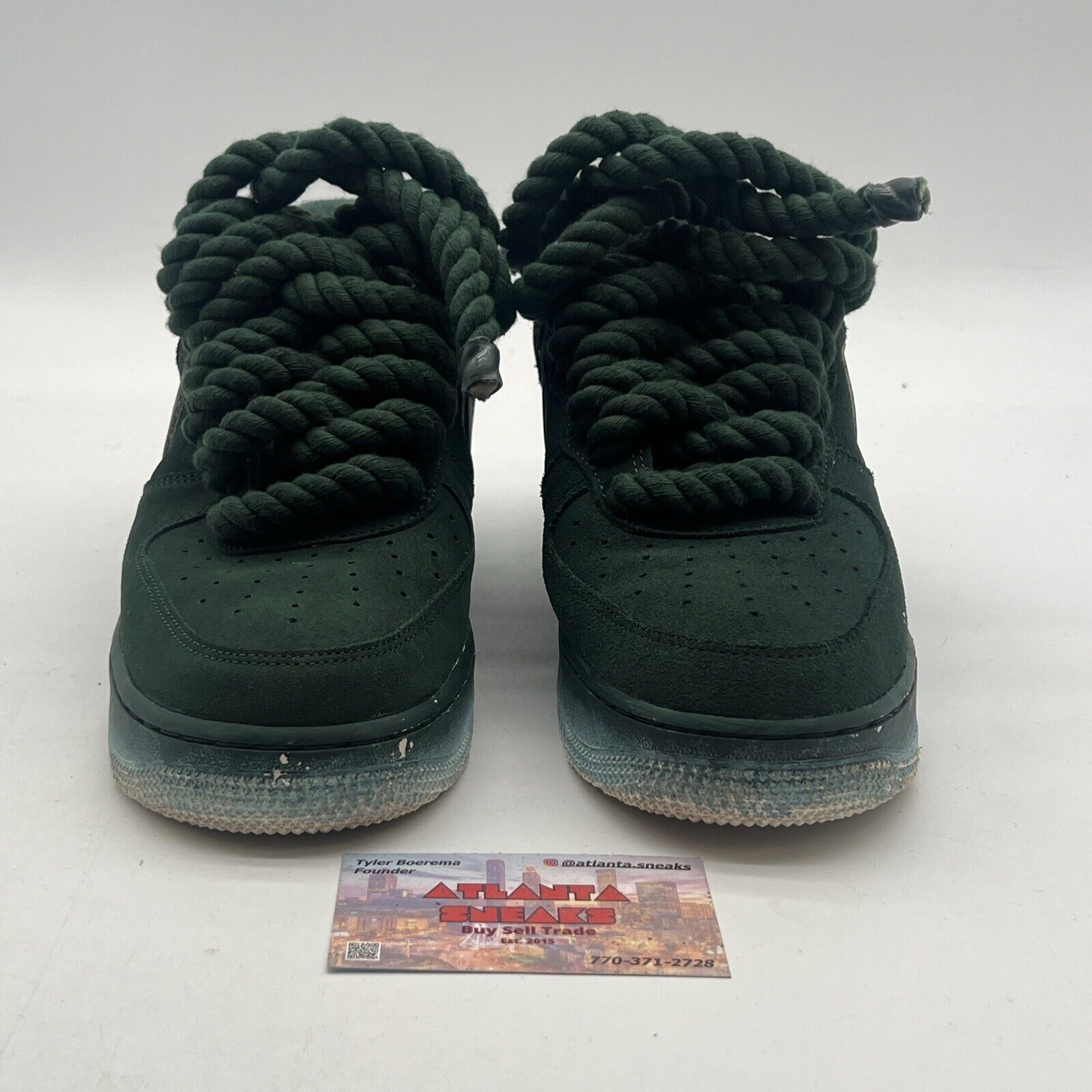 Size 9.5 - Nike Air Force 1 Athletic Club Pro Green (DH7435-300) (Customs)