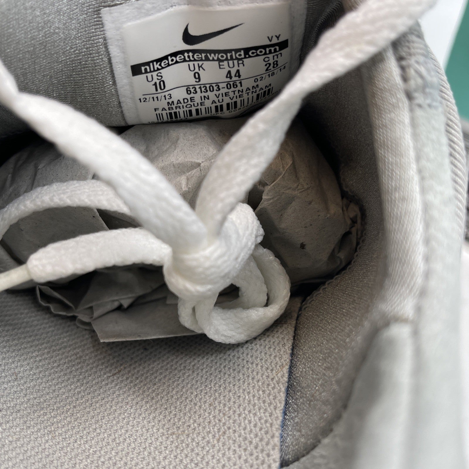 Size 10 - Nike Stefan Janoski Max Gray Purple Suede (631303-061)
