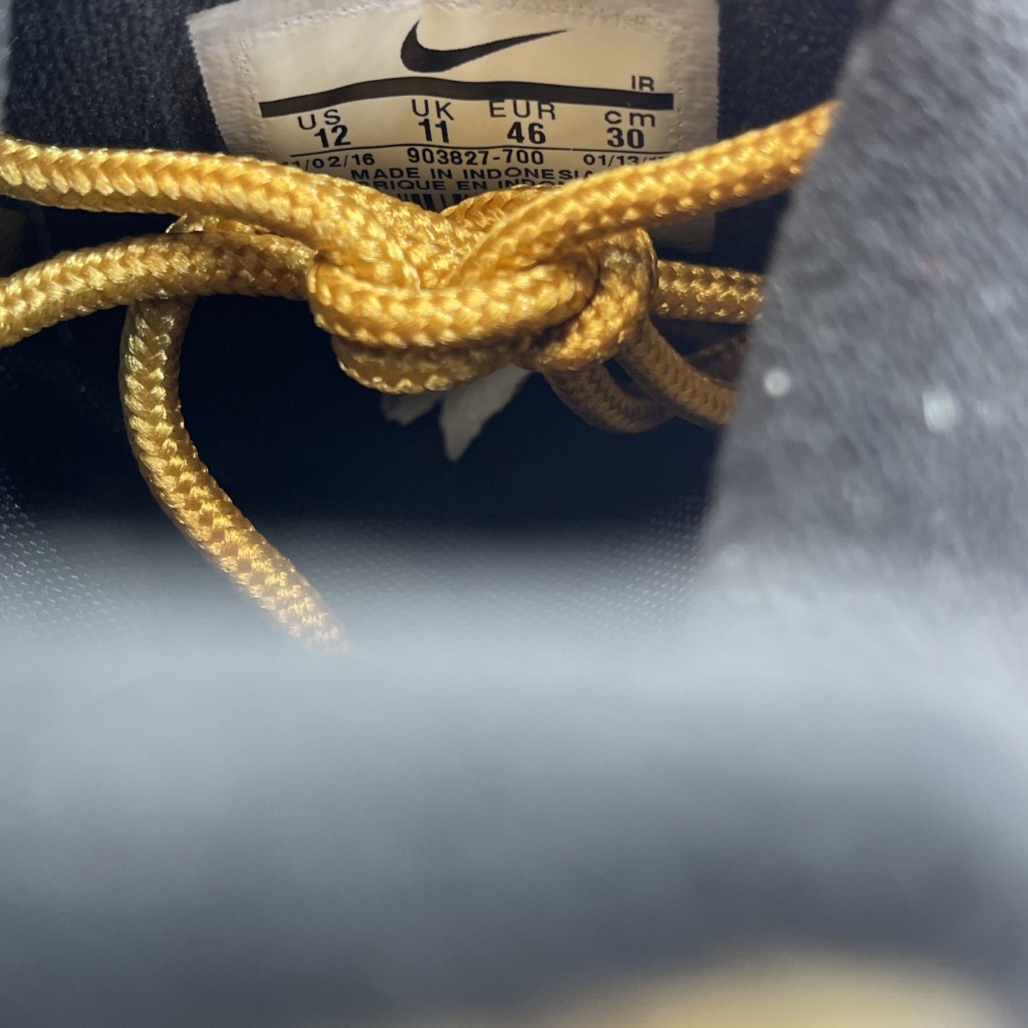 Size 12 - Nike Air Max Plus QS Metallic Gold Suede Leather (903827-700)
