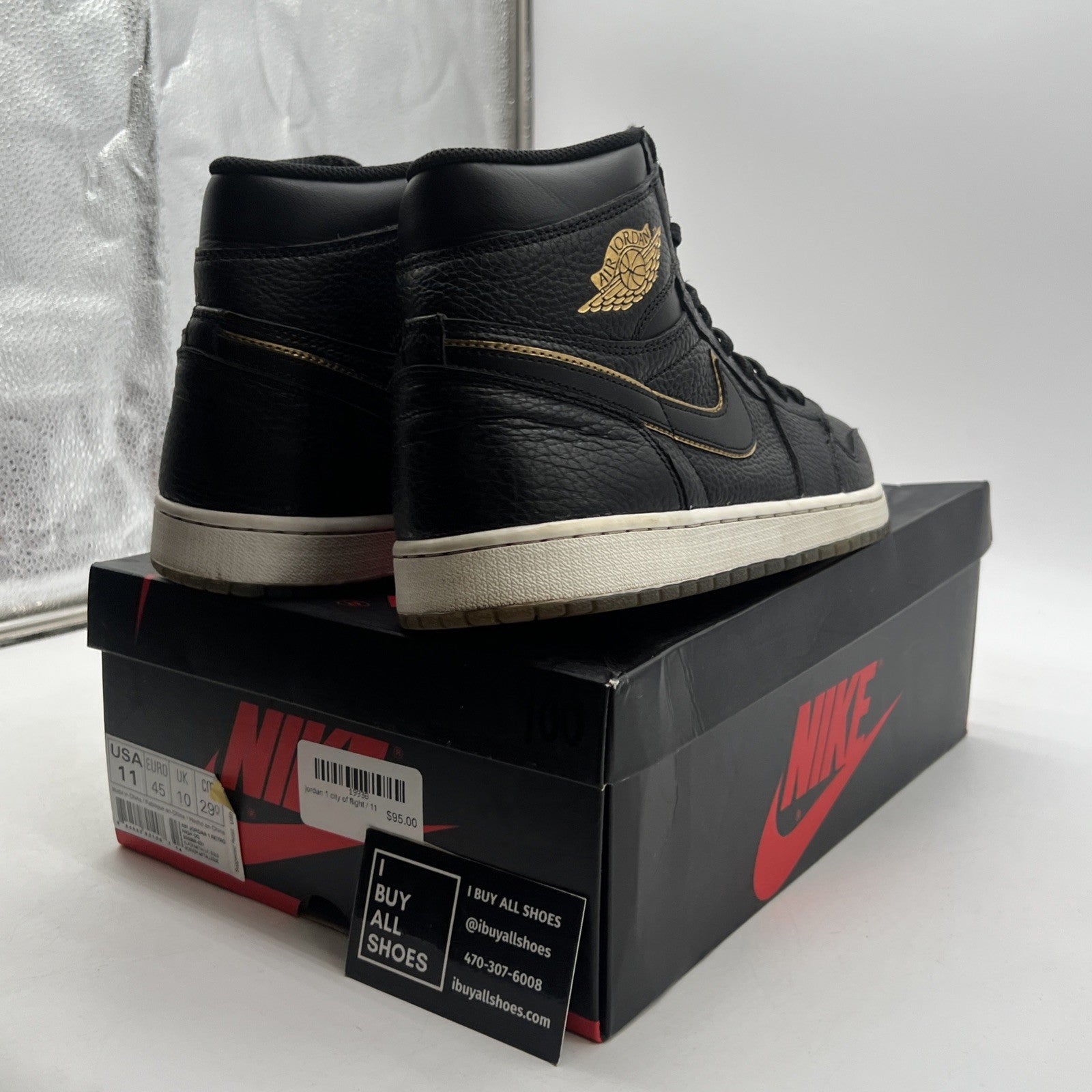 Size 11 - Air Jordan 1 Retro OG High City of Flight (555088-031)