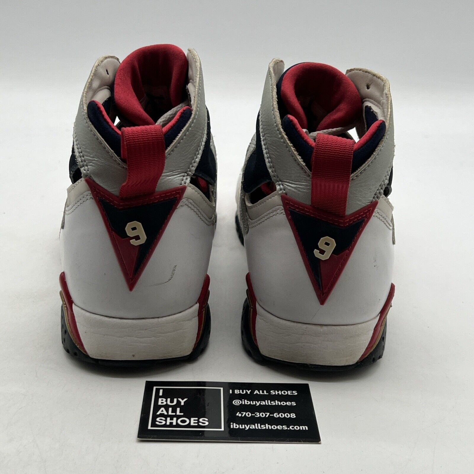 Size 11 - Air Jordan 7 Retro 2012 Olympic (304775-135)