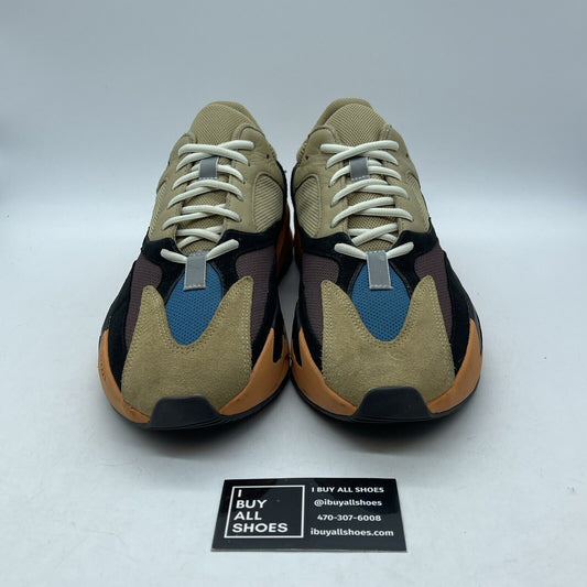 Size 12 - adidas Yeezy Boost 700 Enflame Amber Brown Suede Leather (GW0297)