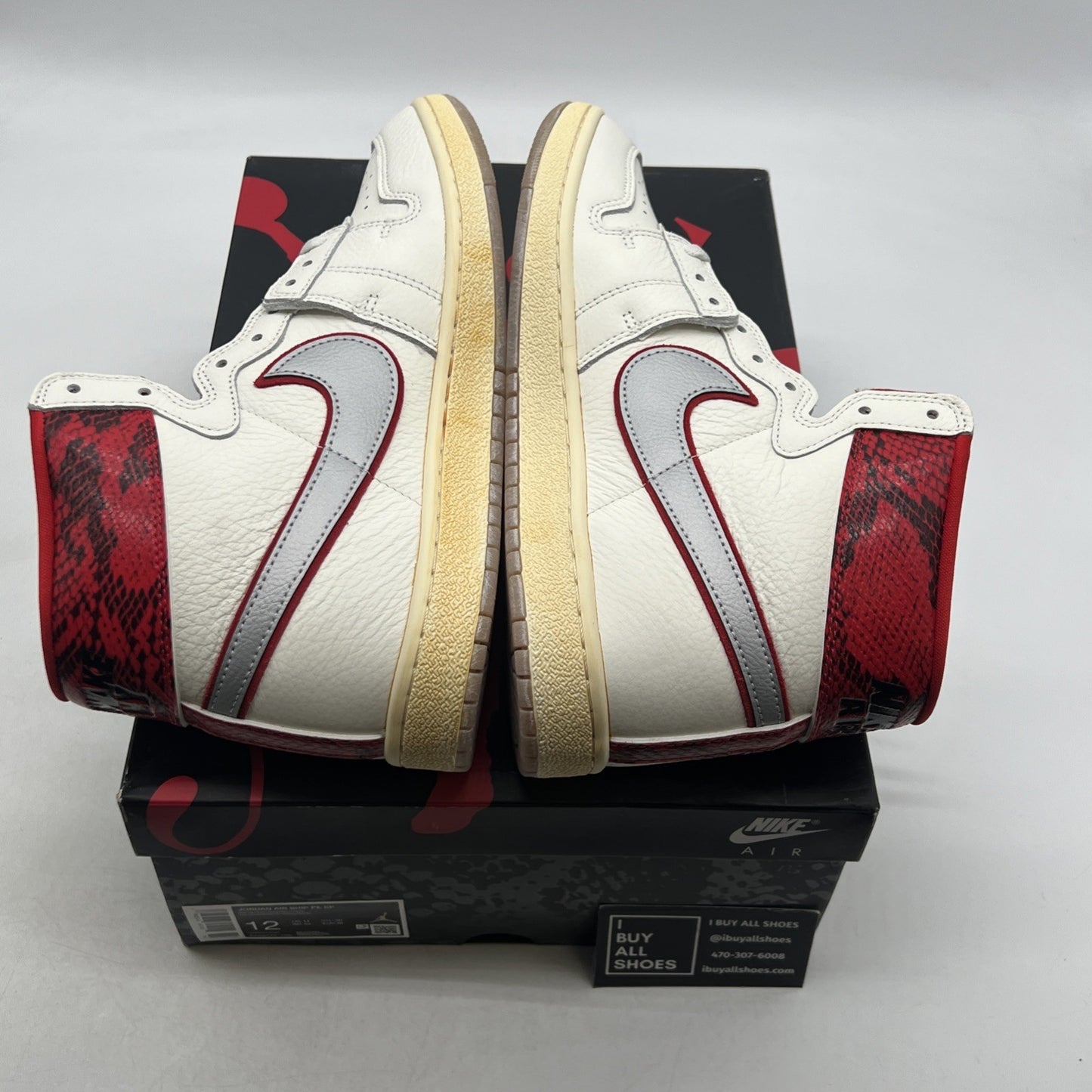 Size 12 -Awake NY x Air Jordan Jordan Air Ship PE SP University Red (FN8675-100)