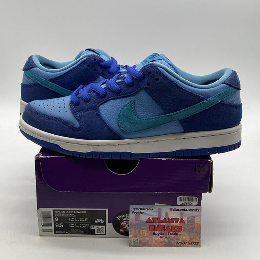 Size 8 - Nike Dunk Low Pro SB Fruity Pack - Blue Raspberry (DM0807-400)