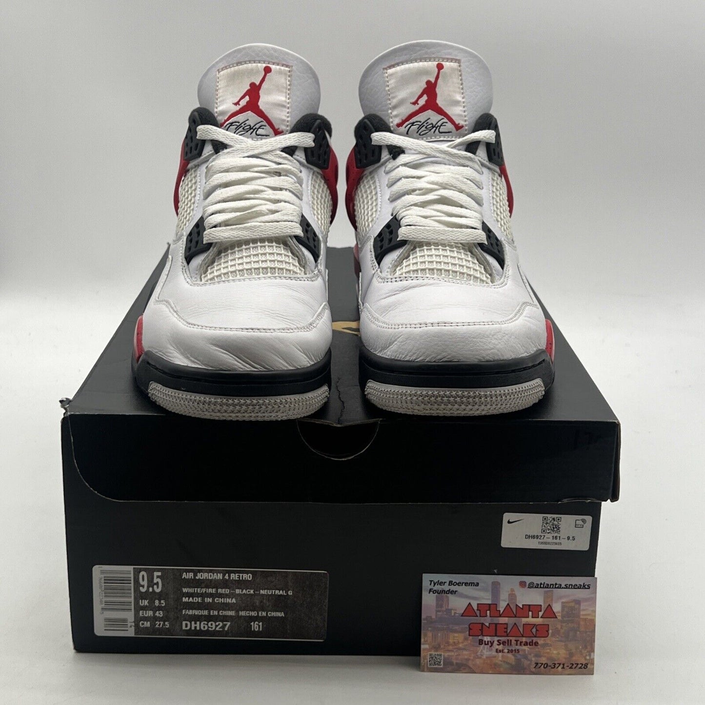 Size 9.5 - Air Jordan 4 Retro Mid Red Cement (DH6927-161)
