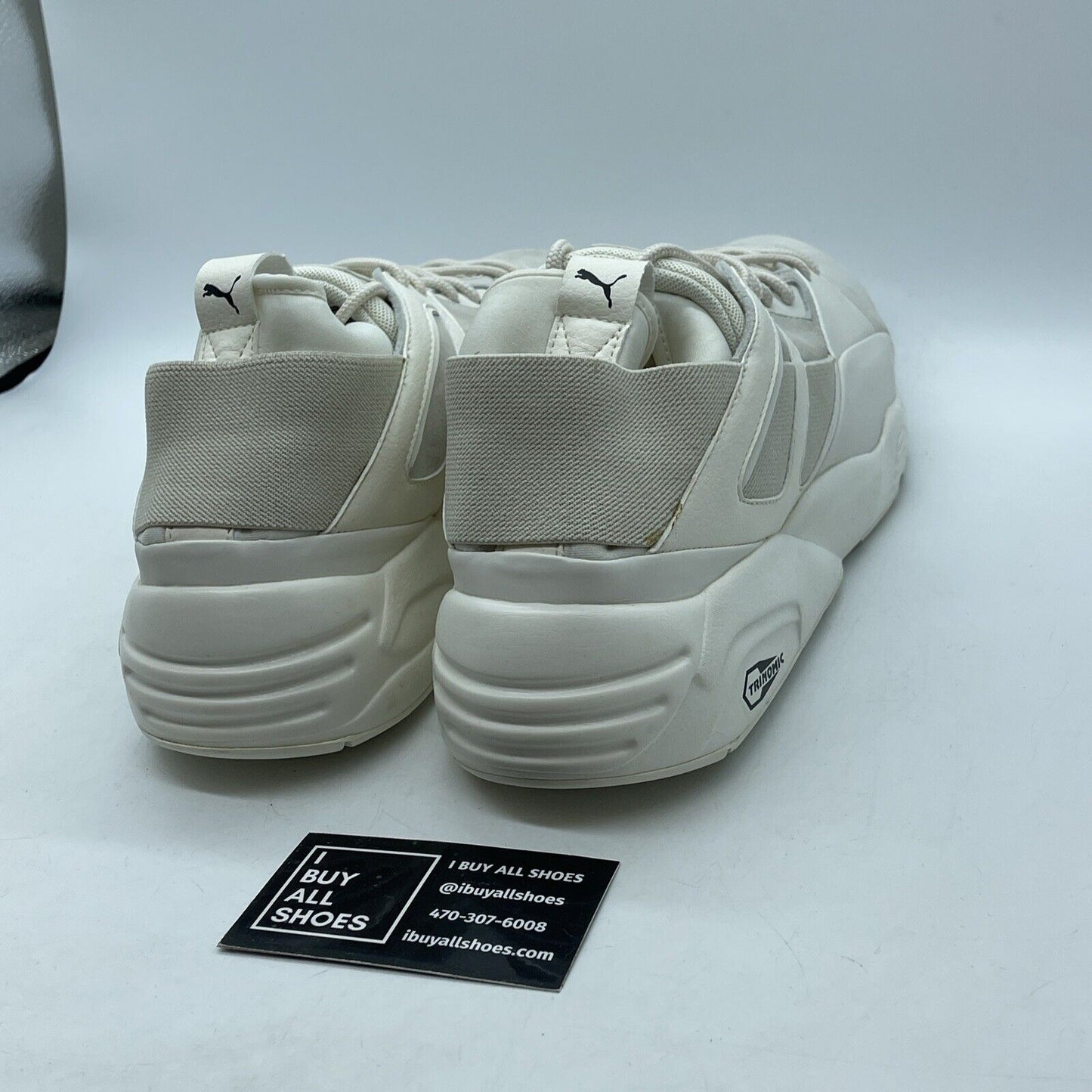 Size 13 - Puma Blaze of Glory Sock Brown Tan Black Suede Leather (362028-02)