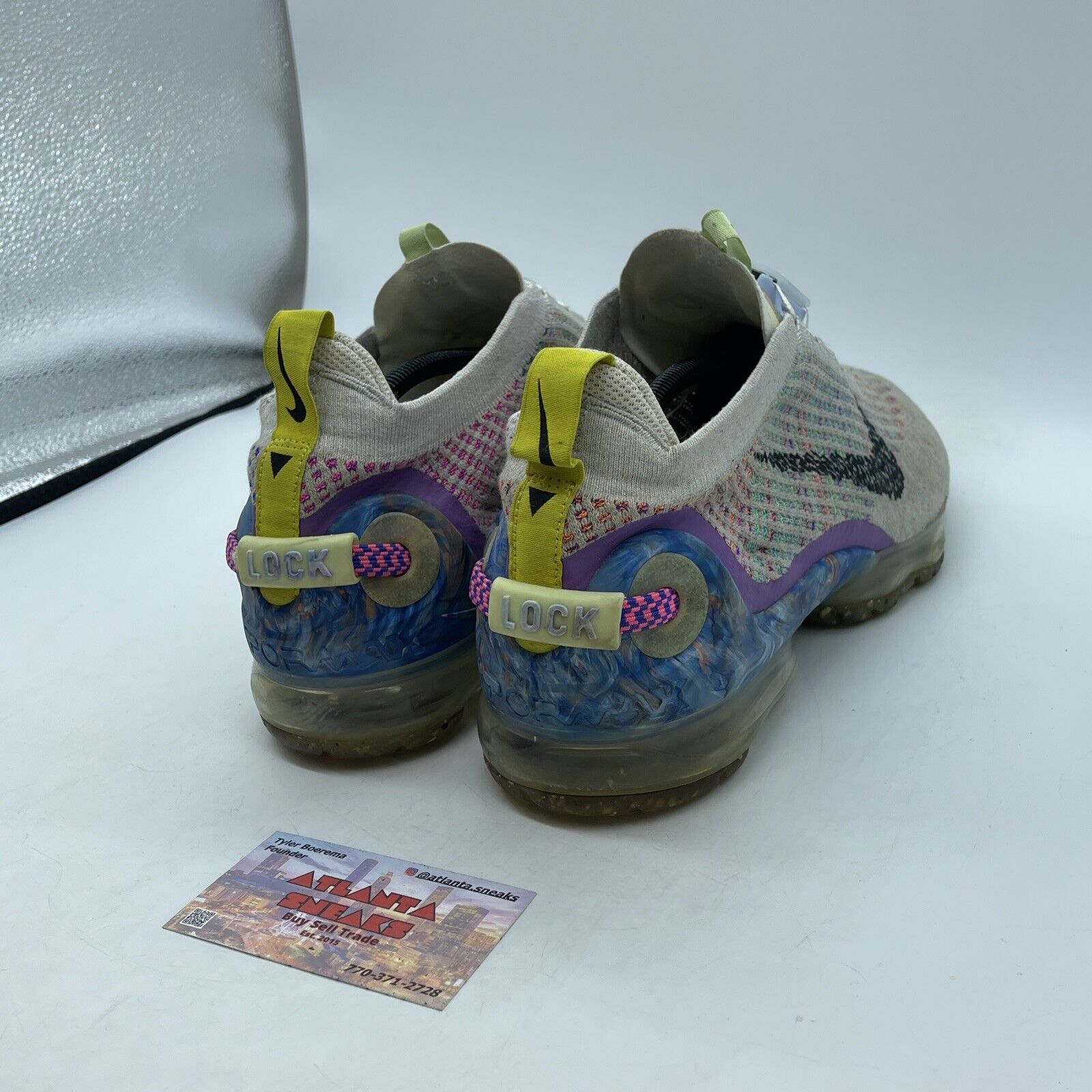 Size 12 - Nike Air VaporMax 2020 Flyknit Multi-Color Suede Leather (CJ6740-001)