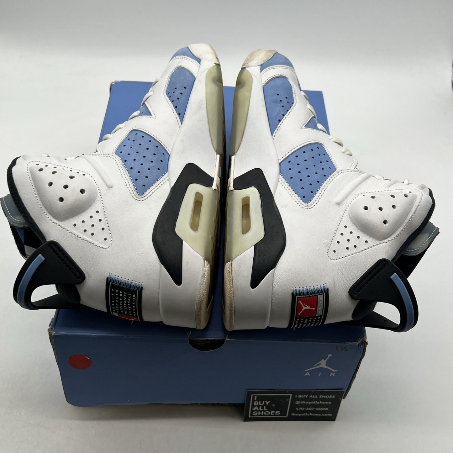 Size 10.5 - Air Jordan 6 Retro Mid UNC Home (CT8529-410)