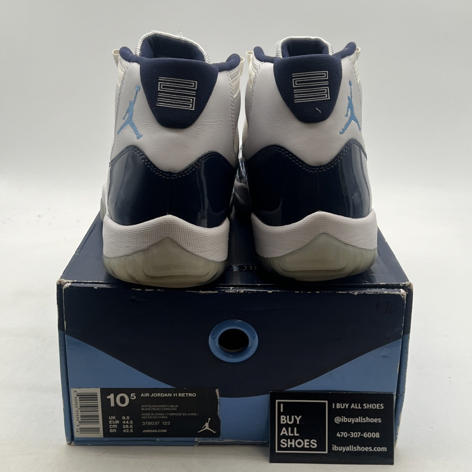 Size 10.5 - Air Jordan 11 Retro High Win Like '82 (378037-123)