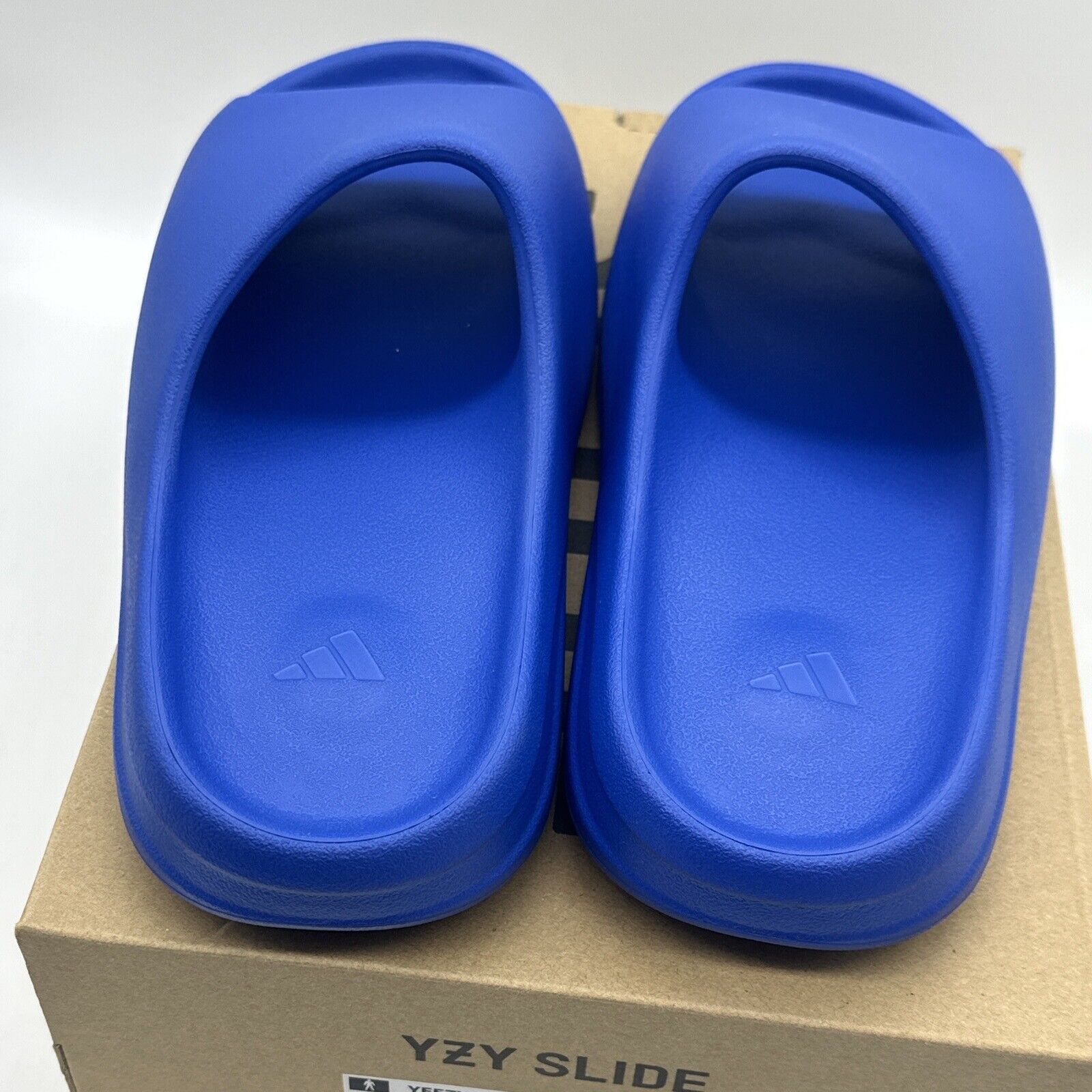 Adidas Yeezy Slide Azure - Size 11 men's ID4133 New with Box Blues New OG Box Ds