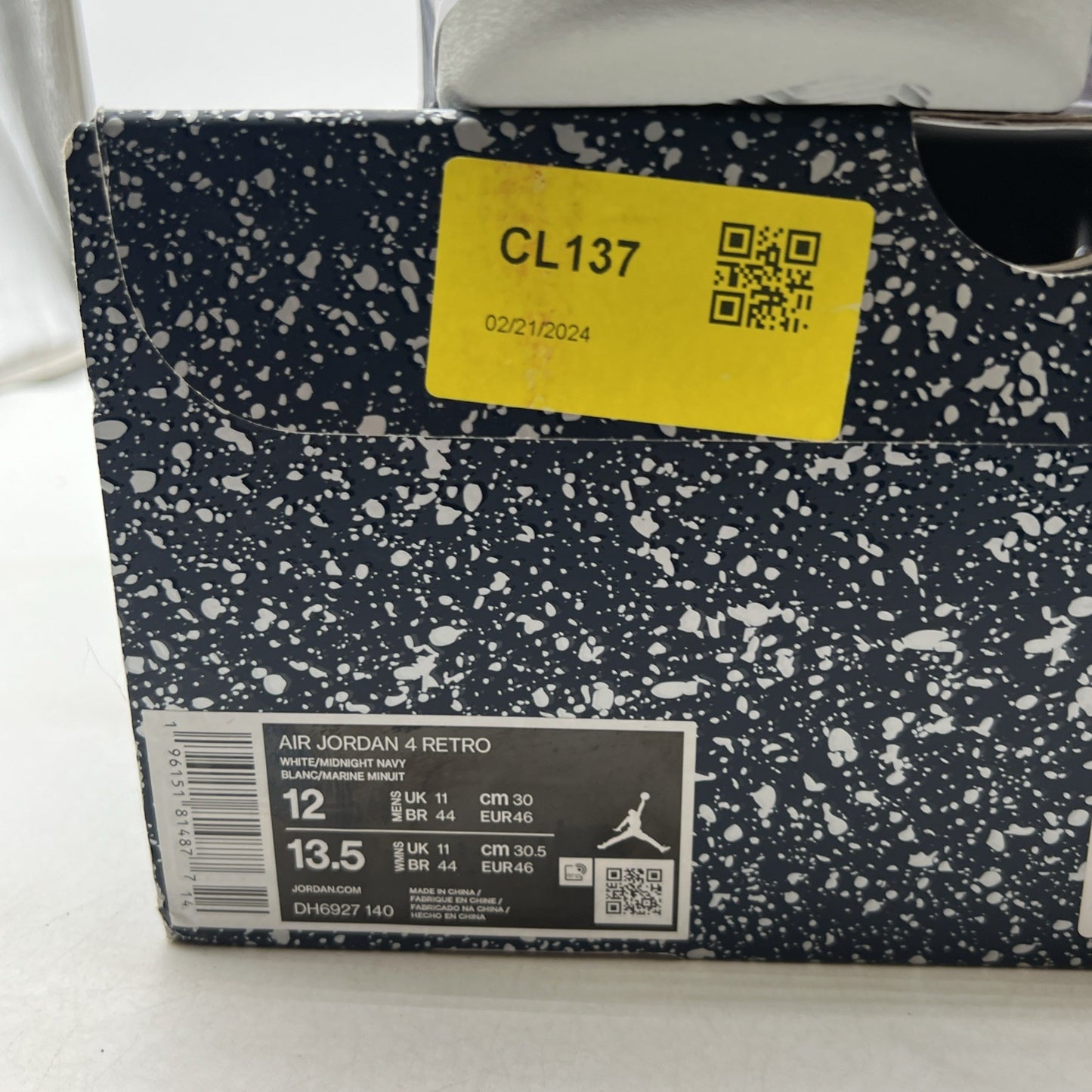 Size 12 - Air Jordan 4 Retro Mid Midnight Navy (DH6927-140)