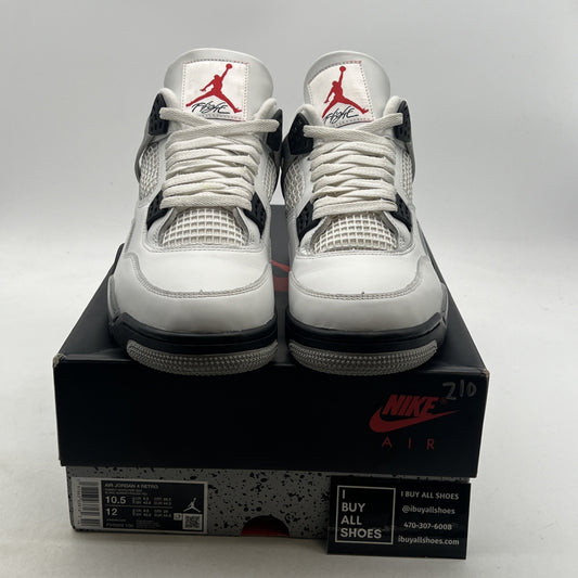 Size 10.5 - Air Jordan 4 Retro OG 2025 White Cement (FV5029-100)