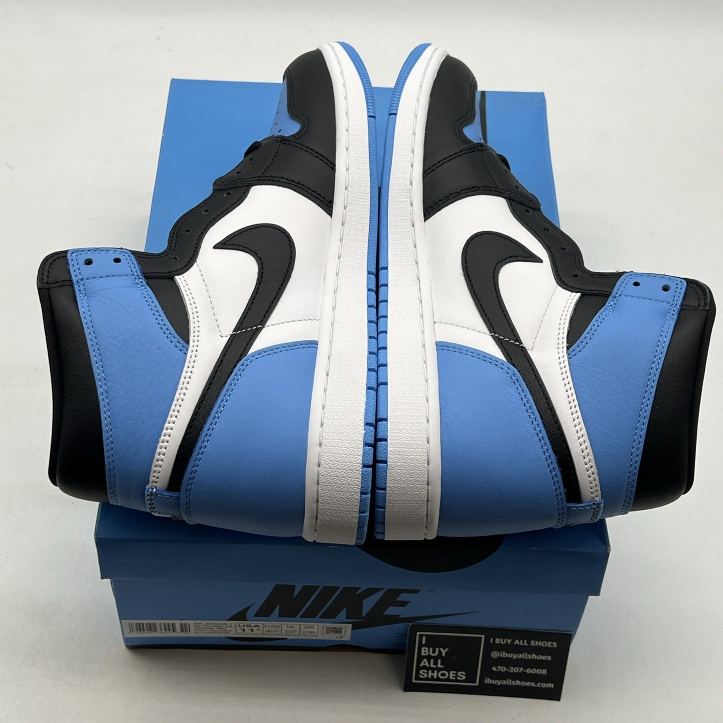 Size 11.5 - Air Jordan 1 Retro OG High UNC Toe (DZ5485-400)