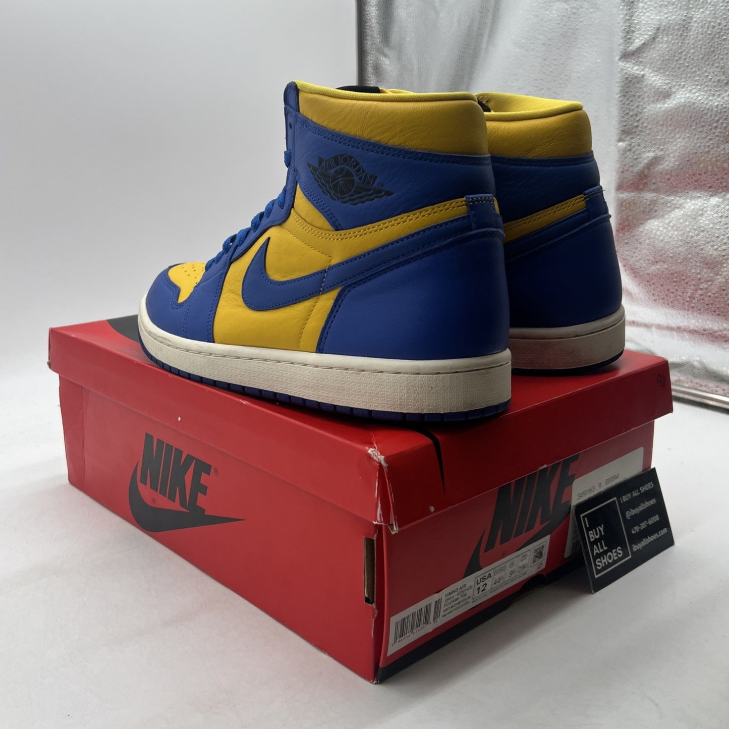 Size 12 - Air Jordan 1 Retro OG High Reverse Laney W (FD2596-700)