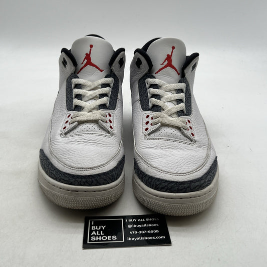 Size 12 - Air Jordan 3 Retro Denim SE Fire Red 2020 (CZ6431-100)