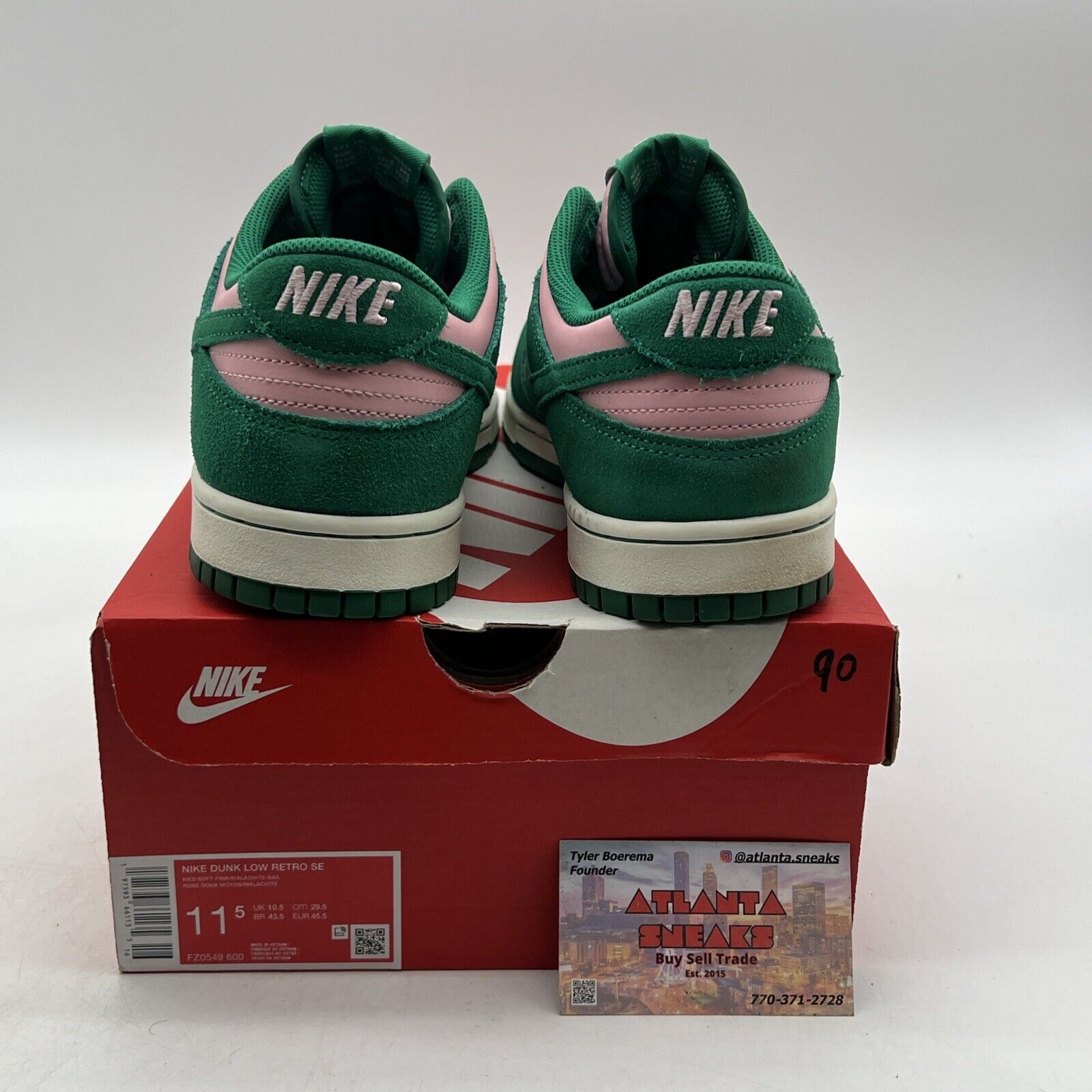 Size 11.5 - Nike Dunk SE Low The Masters Back 9 Collection (FZ0549-600)