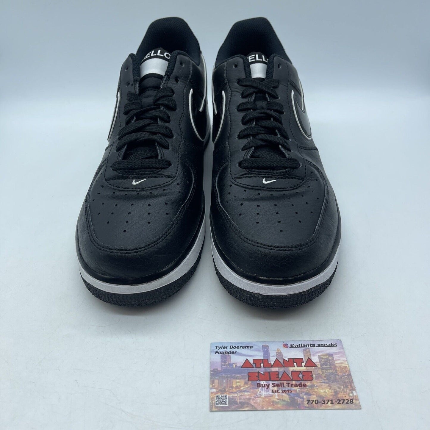 Size 11 - Nike Urbanstar x Air Force 1 '07 LX HELLO Pack - Black (CZ0327-001)