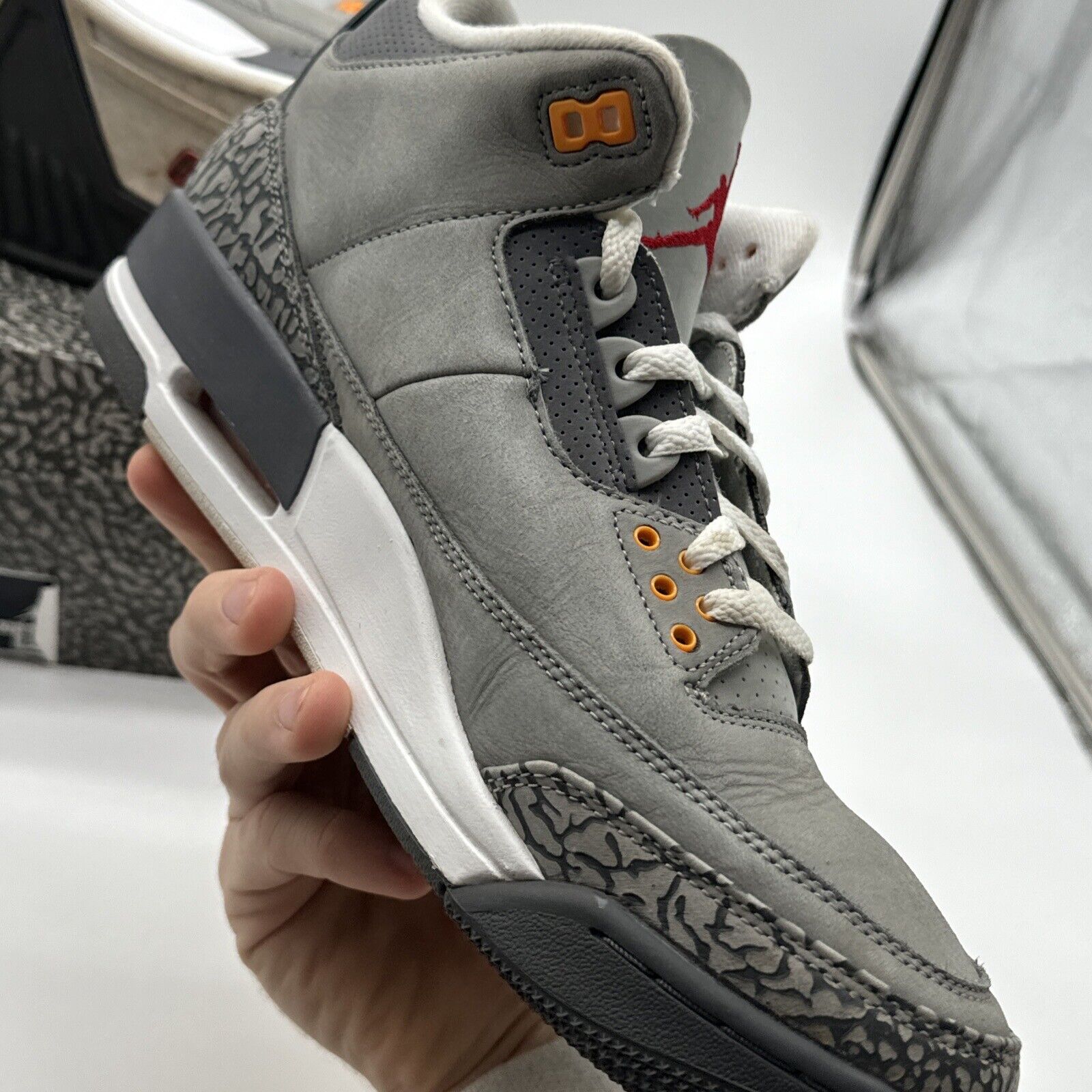 Nike Jordan 3 Retro 'Cool Grey' 2021 Cool Grey ct8532-012 Fashion Shoes Suede OG
