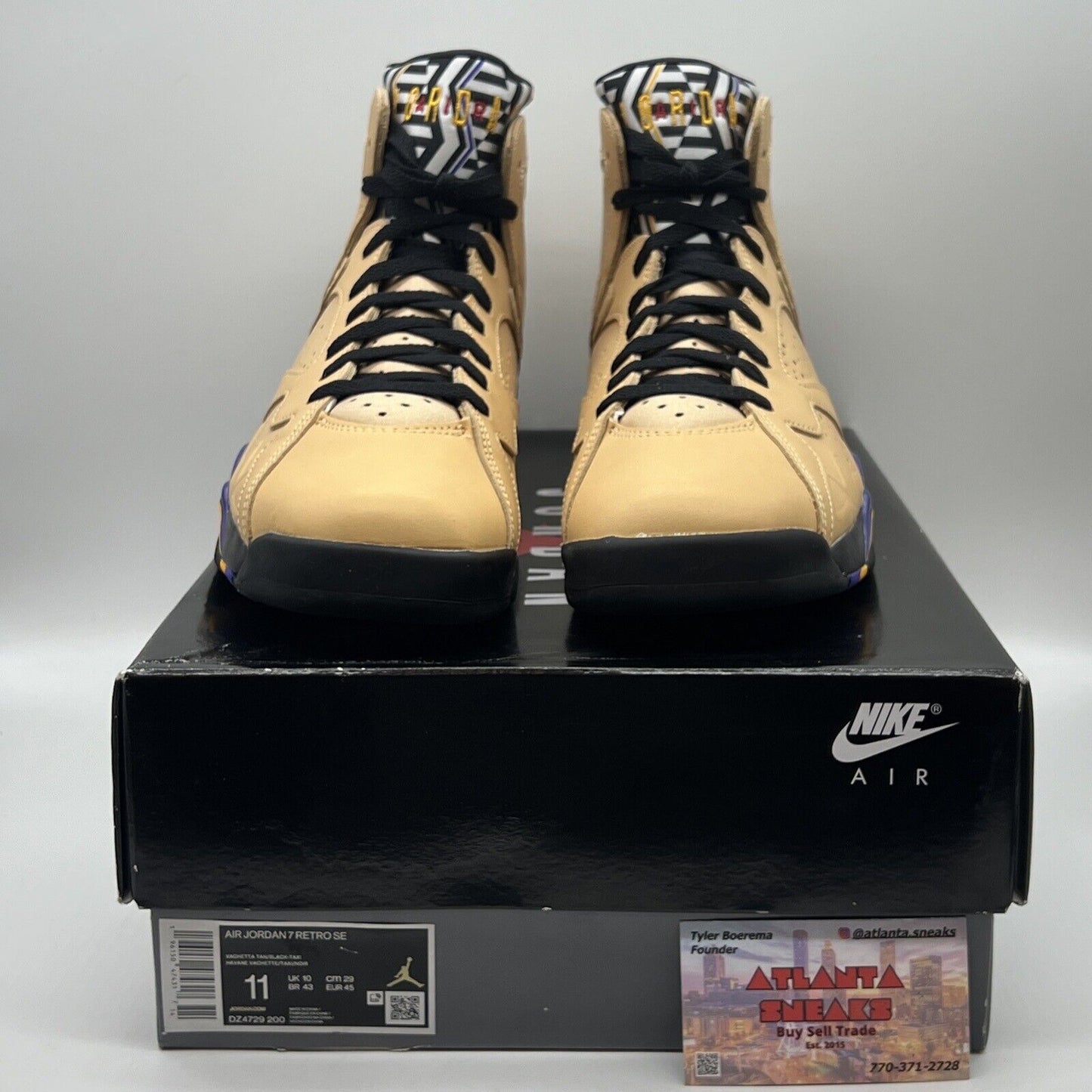 [DZ4729-200] Mens Air Jordan Retro 7 SE Vachetta Tan "Afrobeats" Brand New